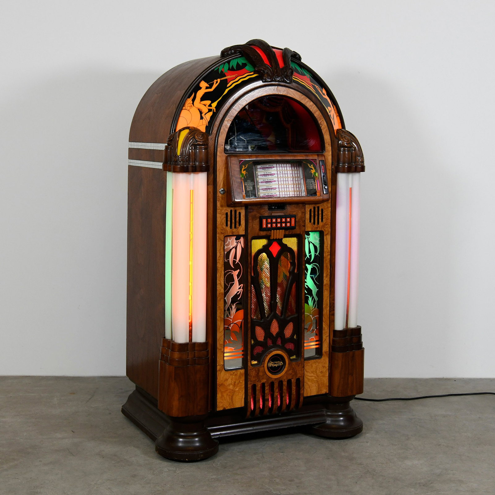 Antique Apparatus Gazelle Vinyl Jukebox (ca. 1985) (1 of 19)