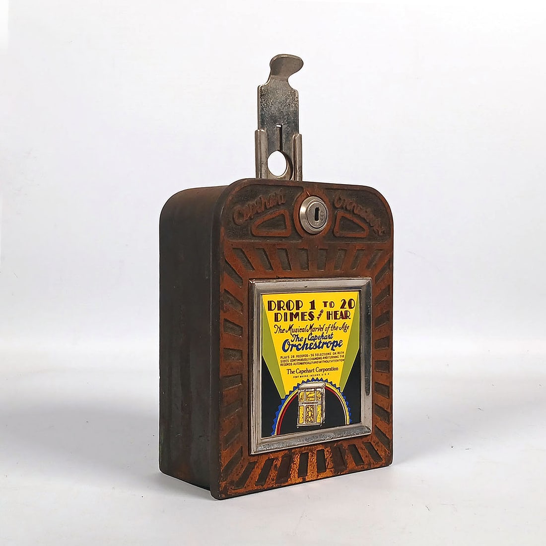 Vintage Capehart Orchestrope 10 Cent Non-Selective Wallbox (ca. 1937) (1 of 9)
