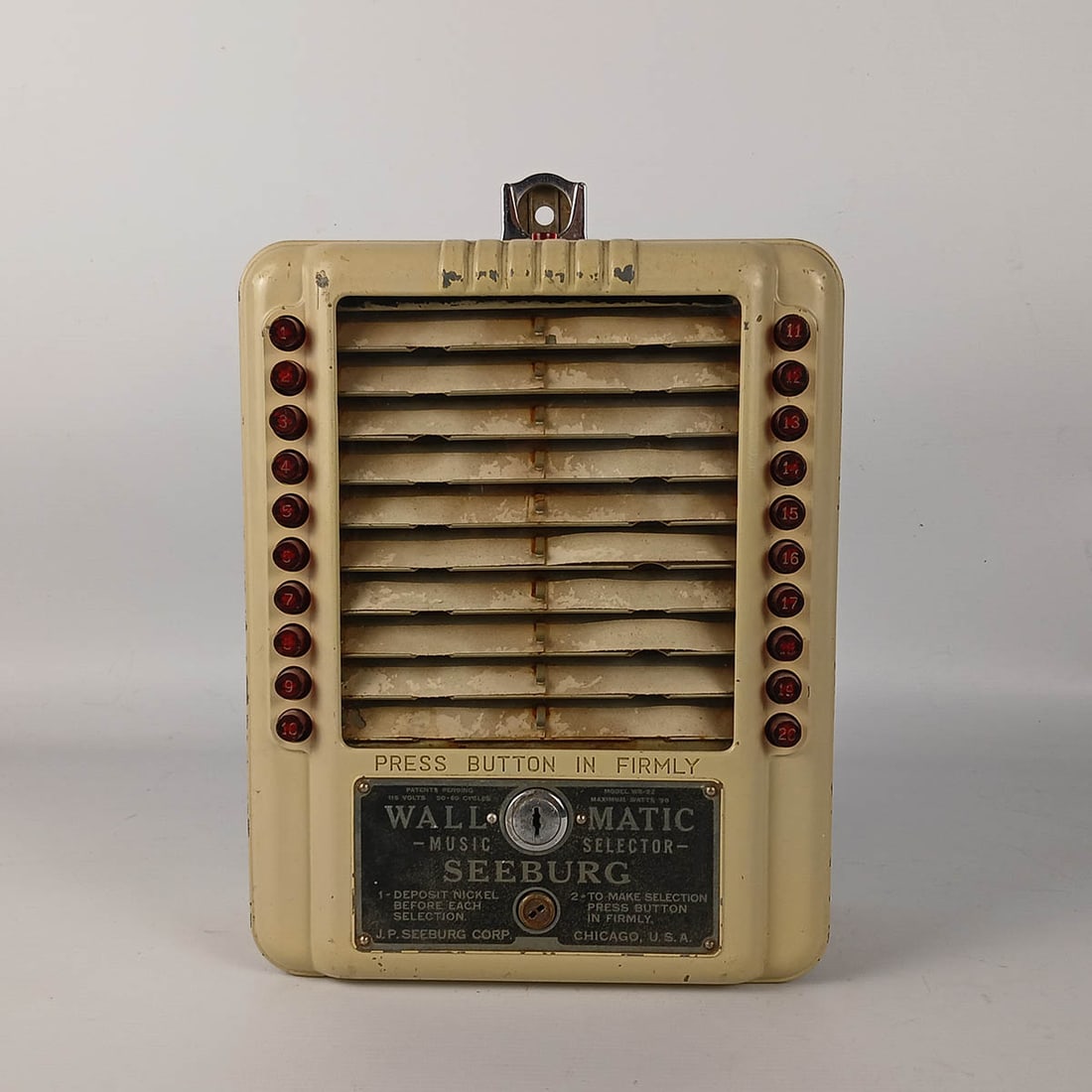 Seeburg WS-2Z Wallbox (1940-1942) wallbox (1 of 14)