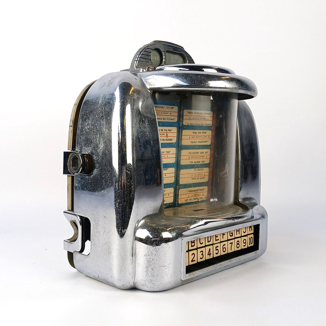 Seeburg Type 3W1 "Wall-O-Matic" Wallbox Parts (1948-1954) (1 of 11)
