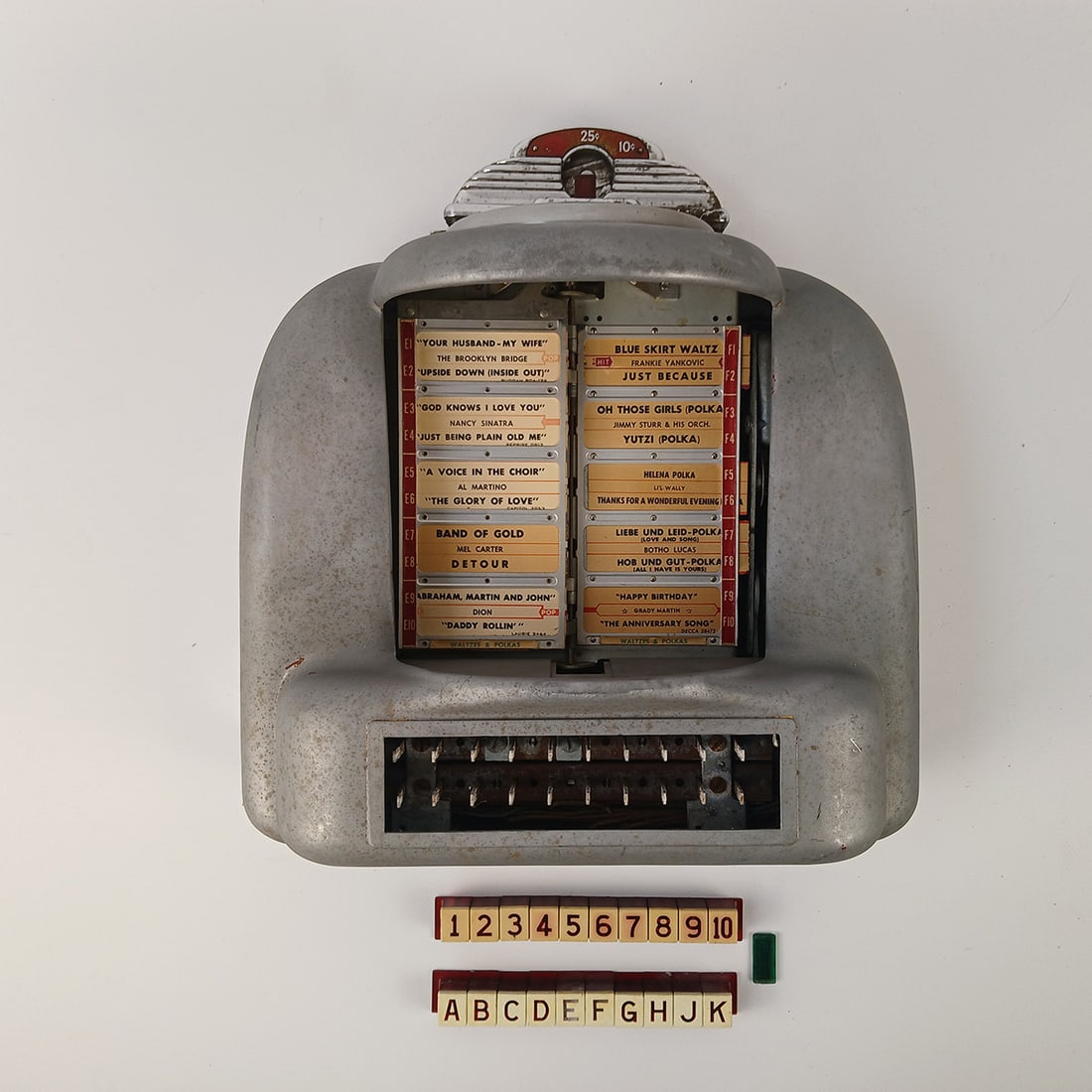 Seeburg Type 3W1 "Wall-O-Matic" Wallbox Parts (1948-1954) (1 of 6)