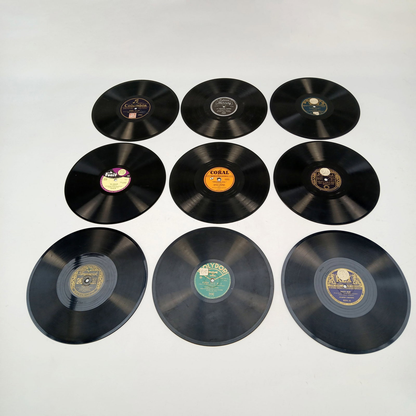 Lot of 25 Various 78 RPM Records without Sleeves (1 of 6)