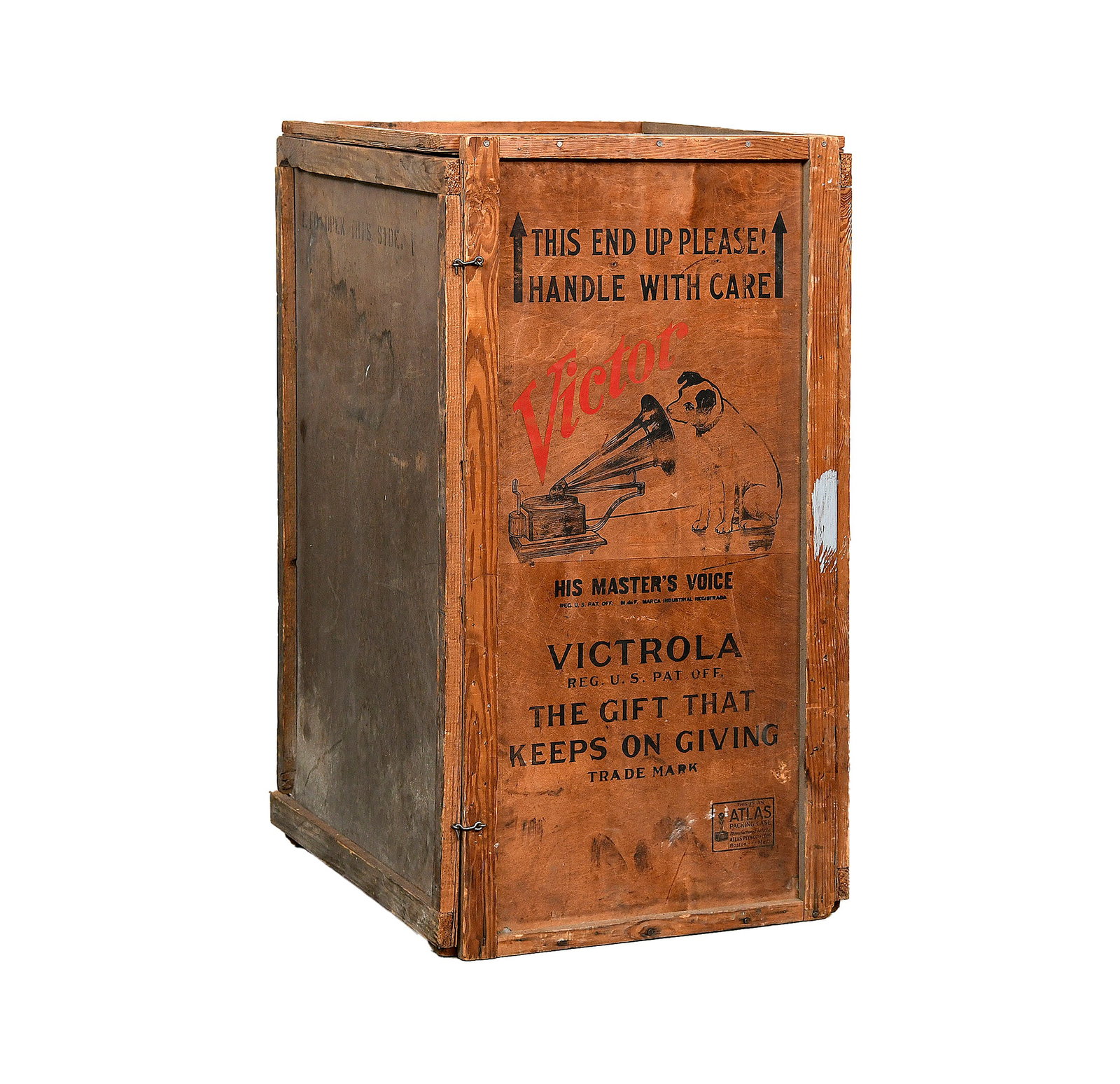 Original Victor "His Master's Voice" Shipping Crate (1 of 16)