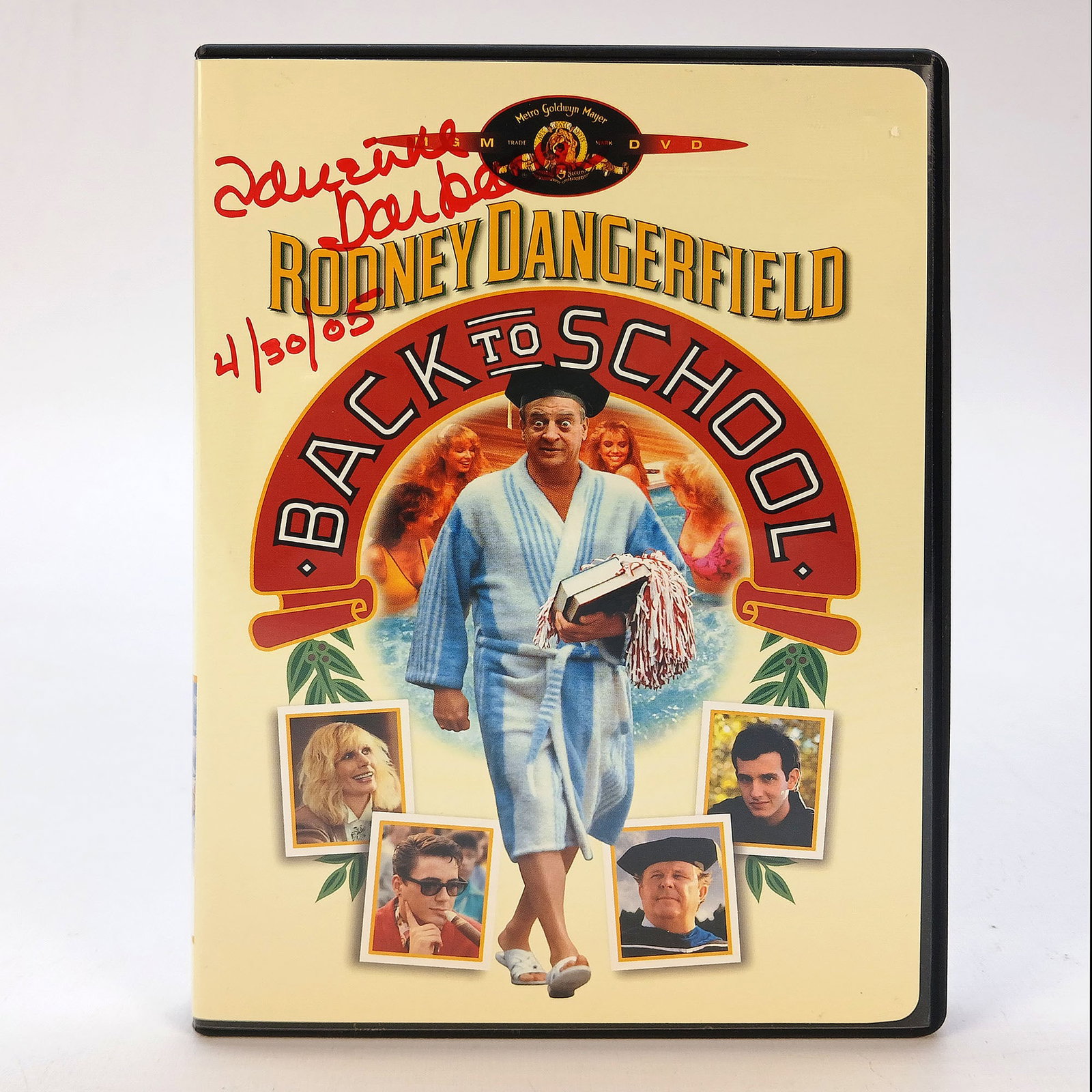 "Back to School" (1986) DVD Cover signed by Adrienne Barbeau (1 of 10)