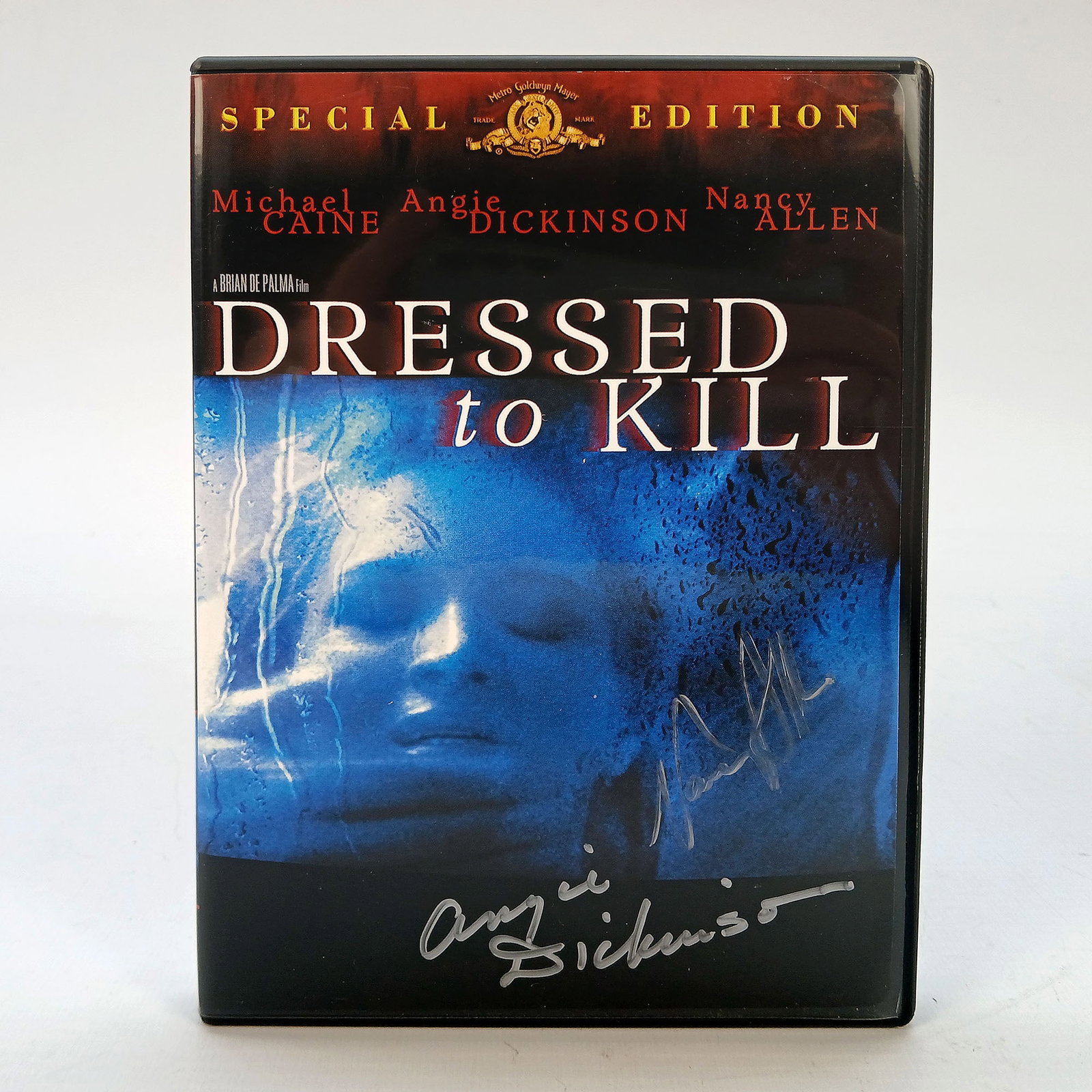 "Dressed to Kill" Special Edition DVD signed by Angie Dickinson and Nancy Allen (1 of 12)