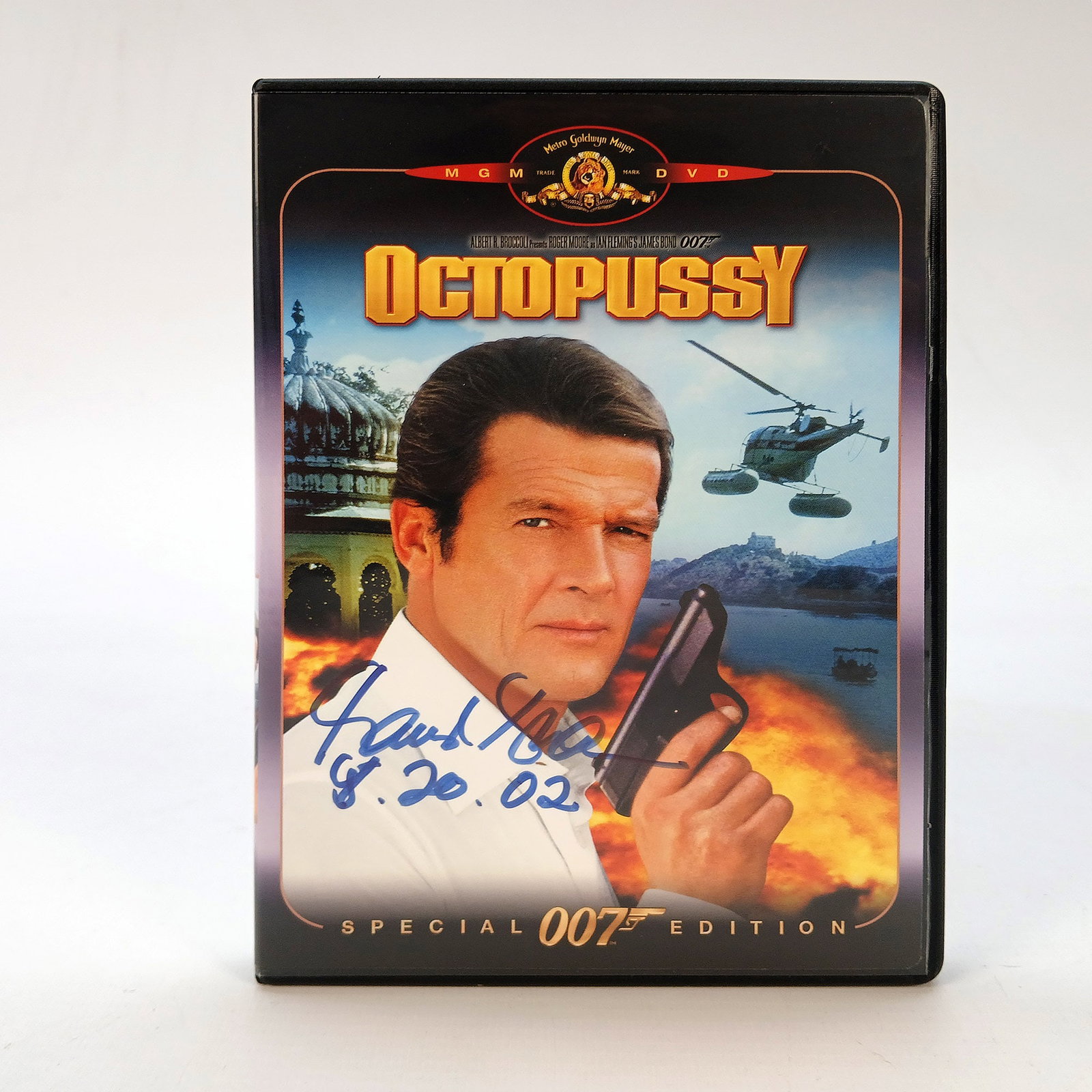 "Octopussy" James Bond Special 007 Edition DVD Signed by Maud Adams (1 of 10)