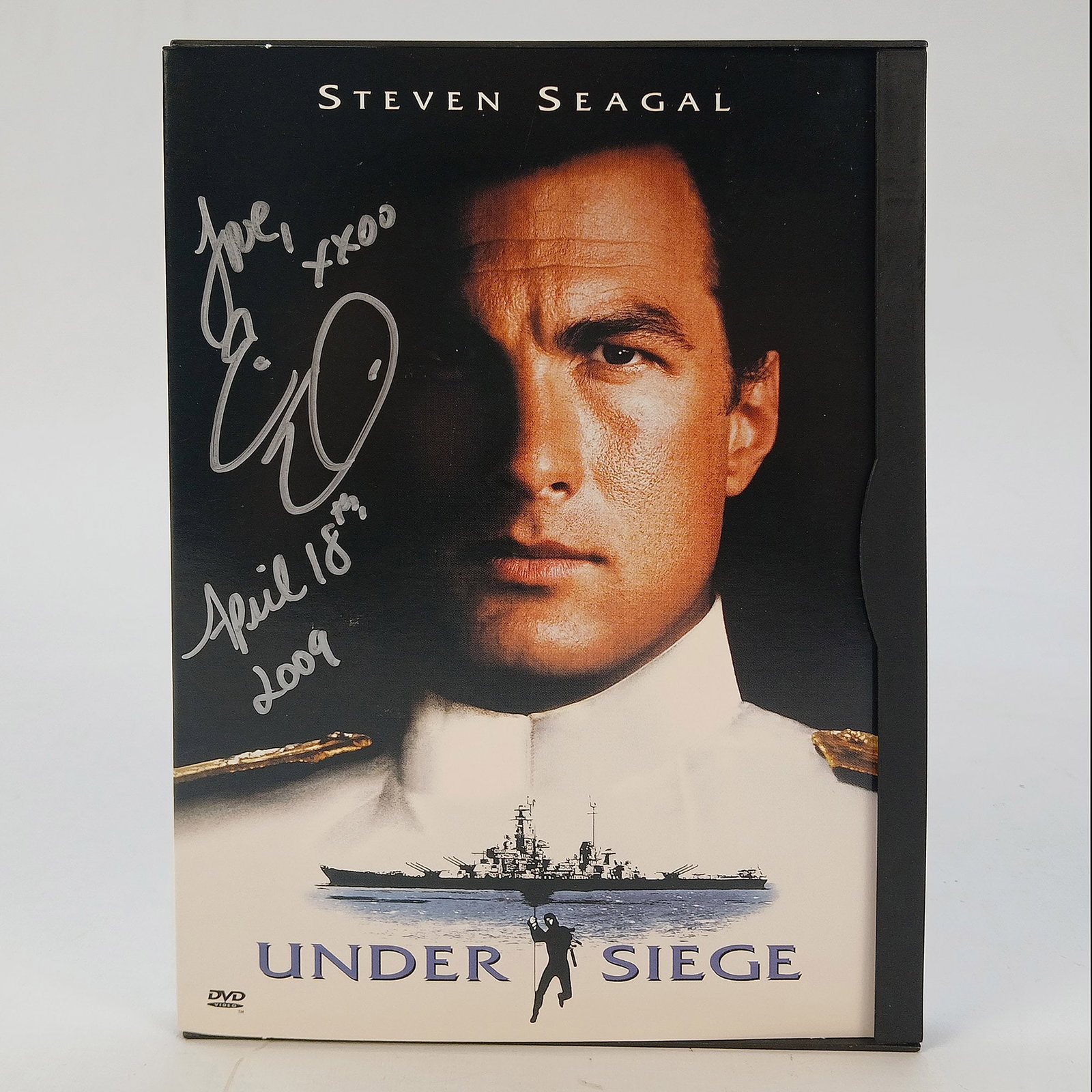 Under Siege (1992) DVD Signed by Erika Eleniak, who played the role of Jordan Tate (1 of 14)