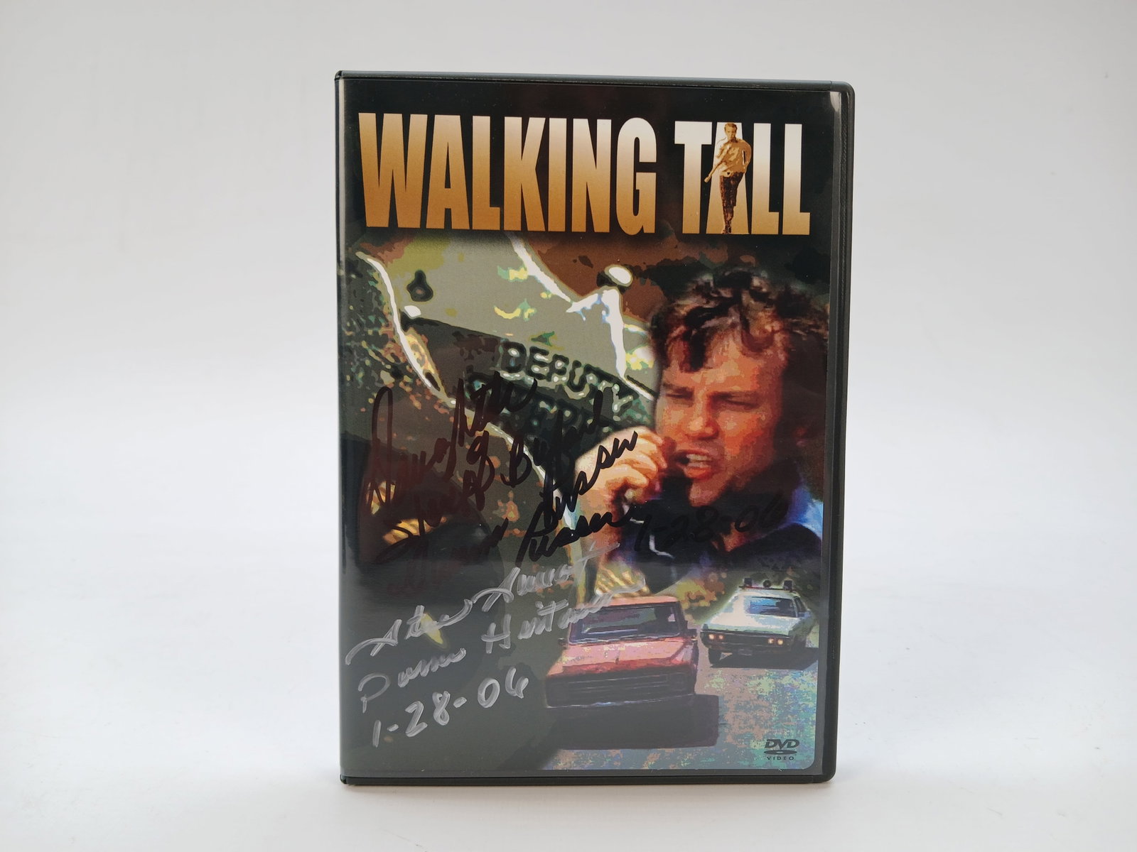 Walking Tall (1973) DVD with Signed Cover by "Dwana Pusser" Buford Daughter and Writer Steve Sweat. (1 of 12)