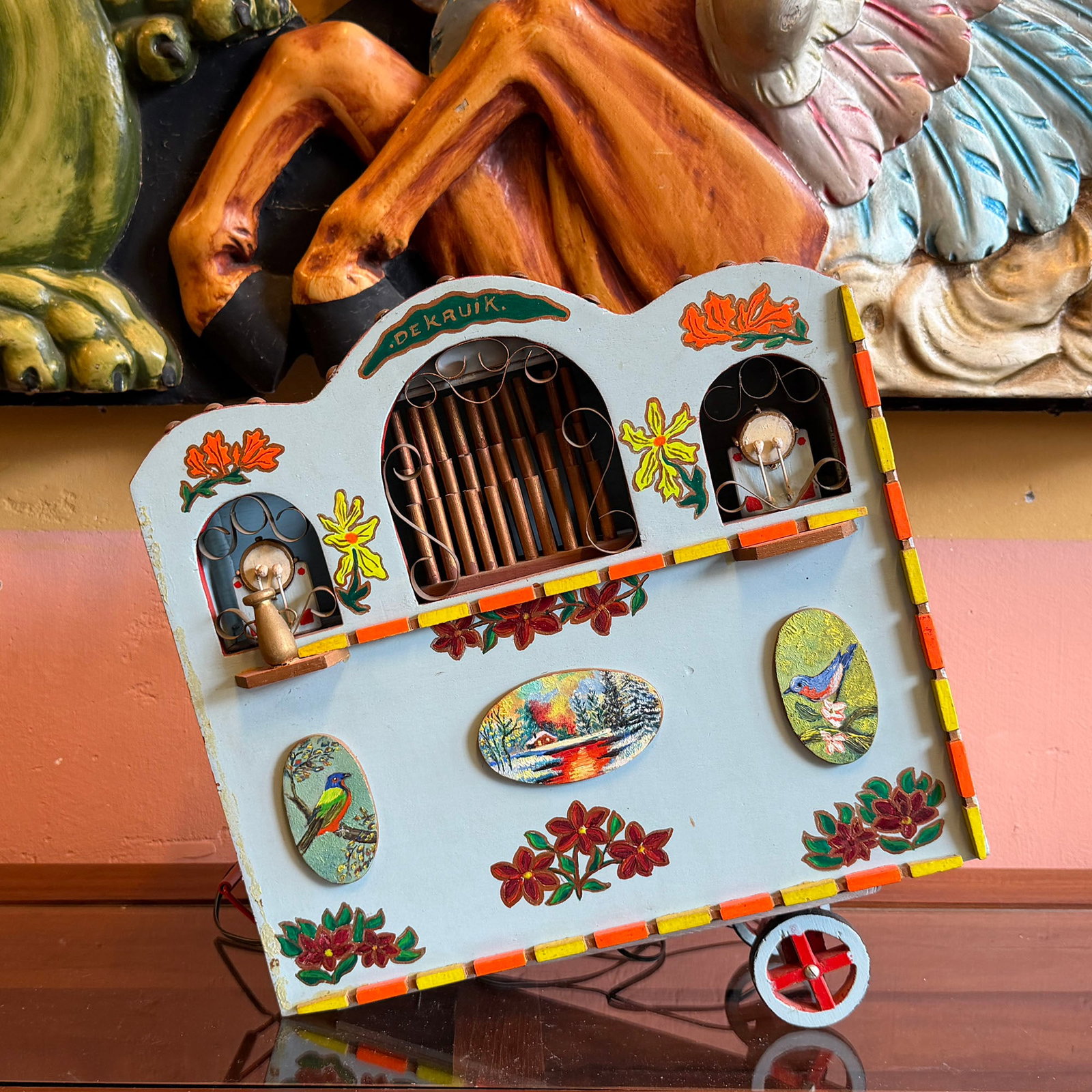 "De Kruik" Fantasy Organ Scale Model with Cassette Player (1 of 4)