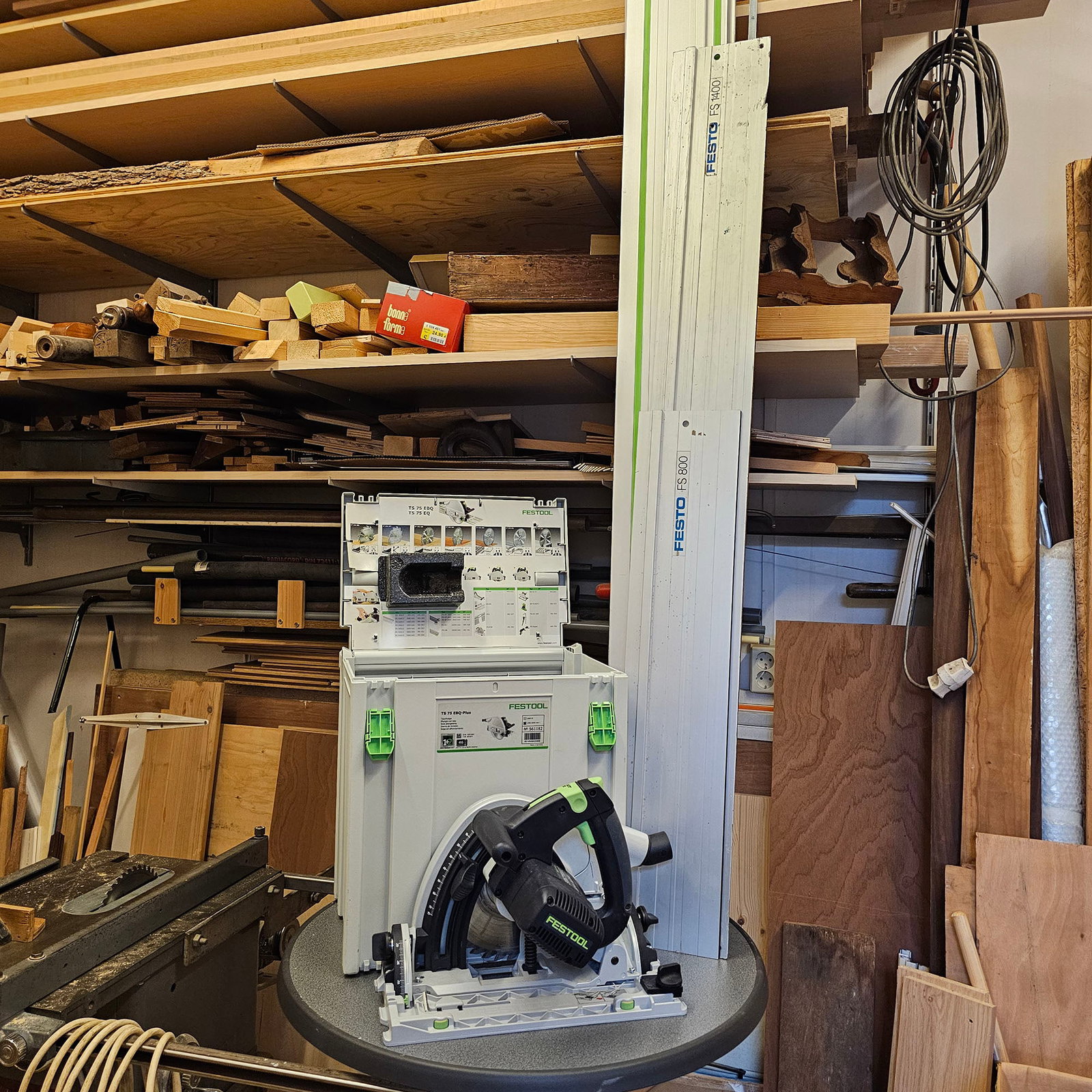 Festool TS 75 EBQ-Plus Plunge-Cut Saw and Guide Rails) from G. Perlee Workshop (1 of 6)