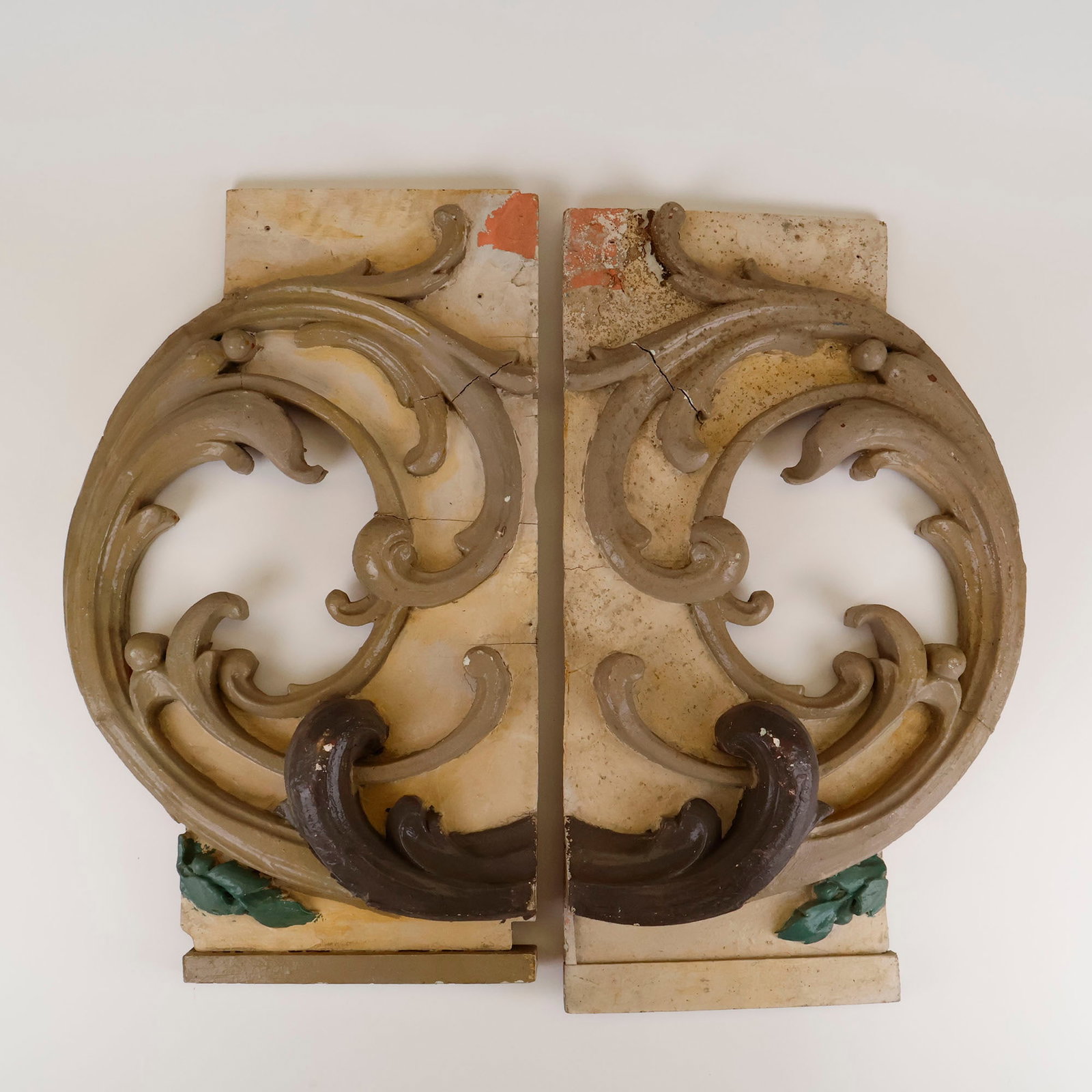 Set of 2 Small Mortier Organ Facade Panels (1 of 8)
