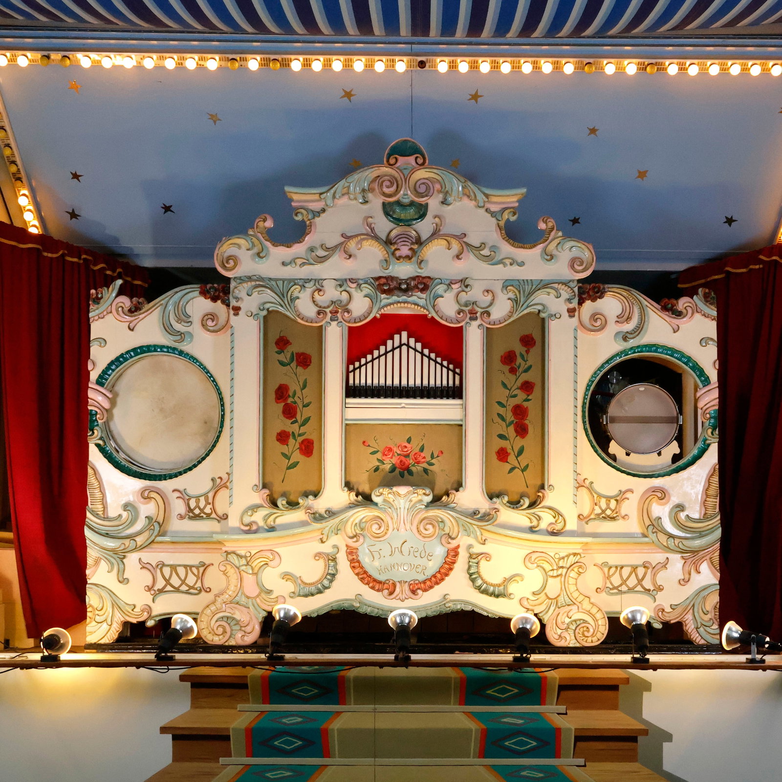 69-Key Wrede Fairground Organ with 3,000 Metres of Music, Germany (1 of 20)
