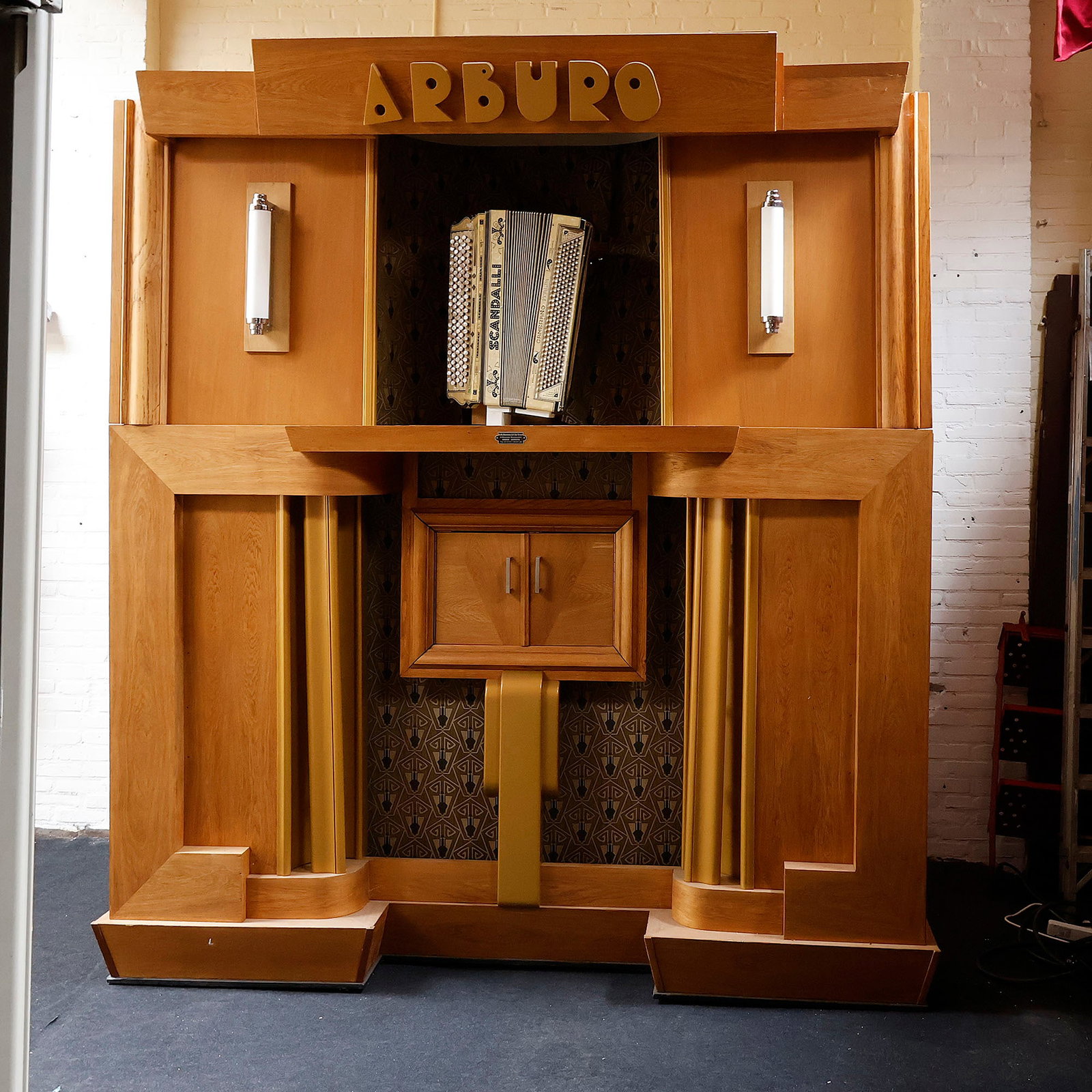 88 Keyless Arthur Bursens "Arburo" Paper Roll Dance Organ (1 of 17)