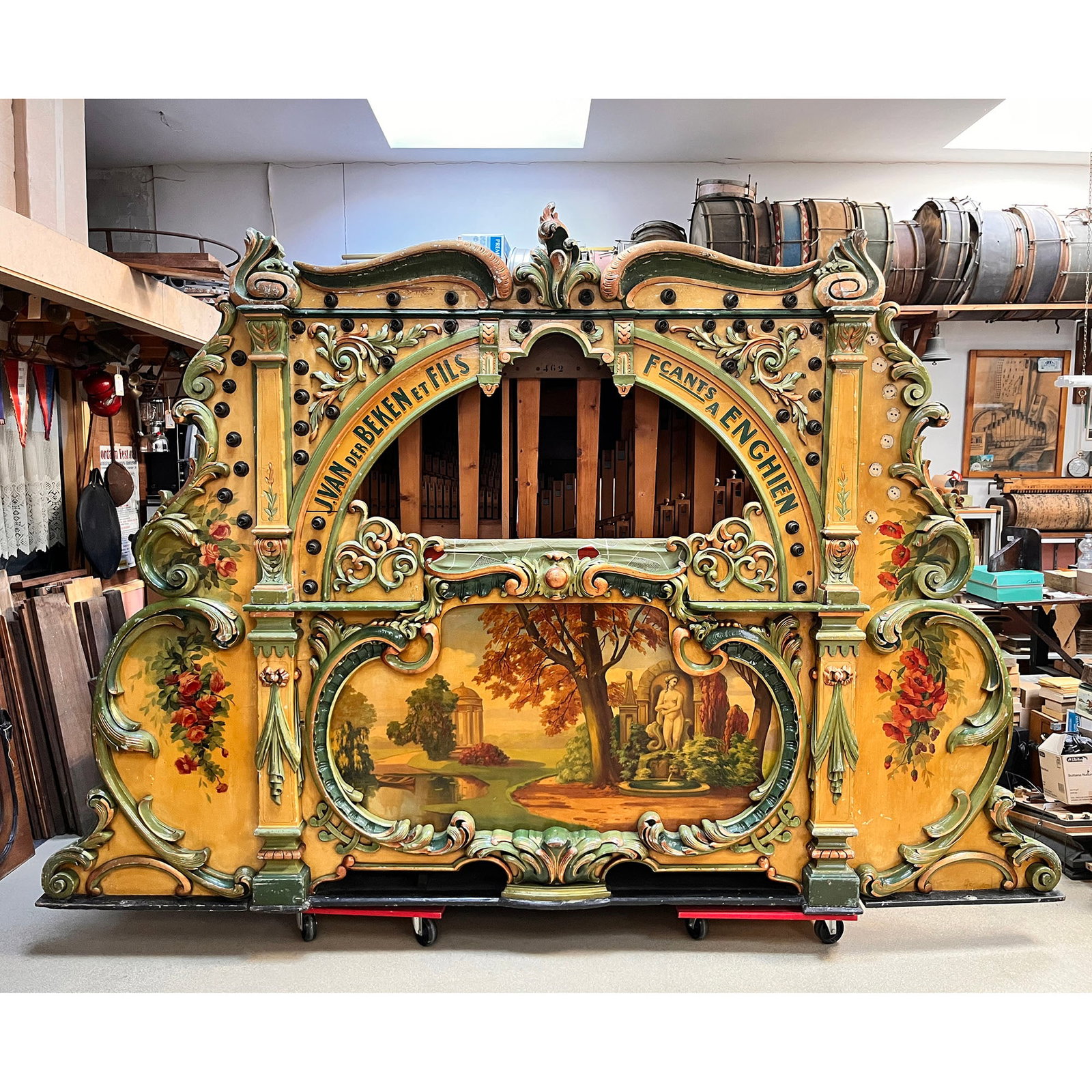 64-key Jules Vander Beken Fairground Organ (1 of 19)