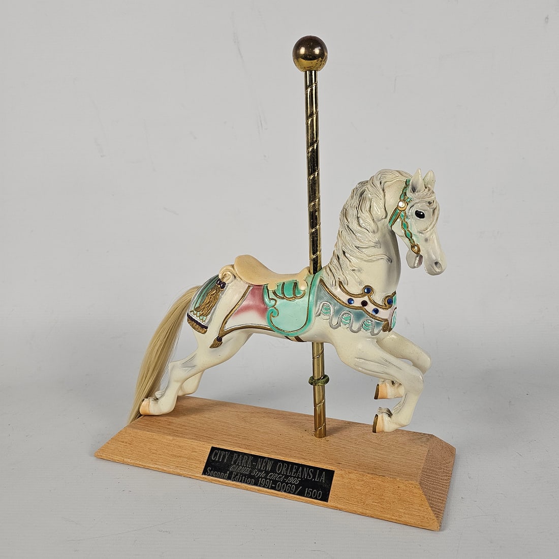 T.T. Phifer Carousel Horse Figurine (1991) City Park New Orleans 2nd Ed. (1 of 9)