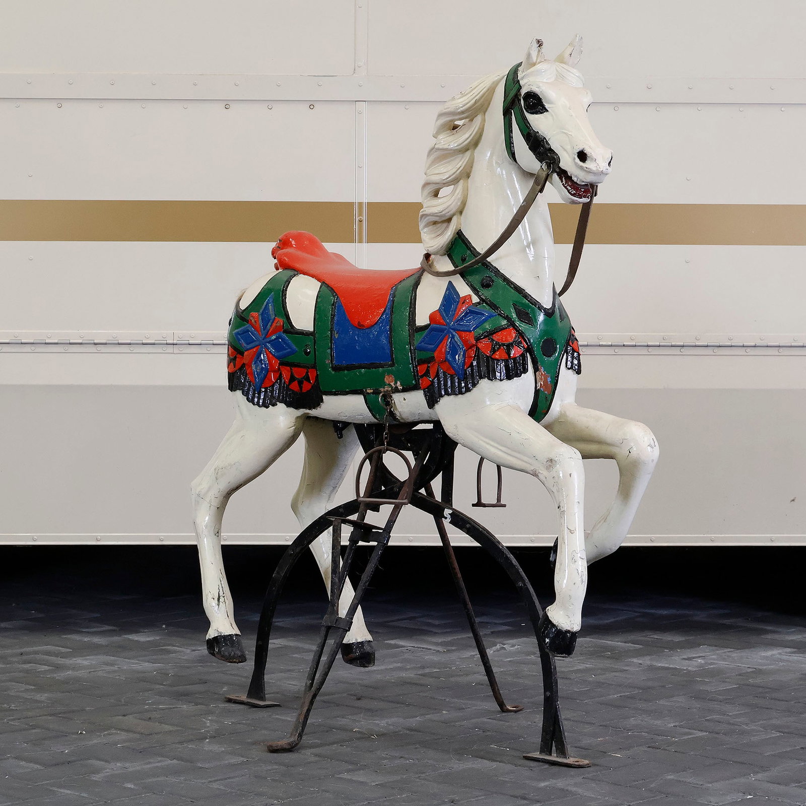 8 of 15 Original Friedrich Heyn Carousel Horses, Germany ca. 1900 (1 of 13)