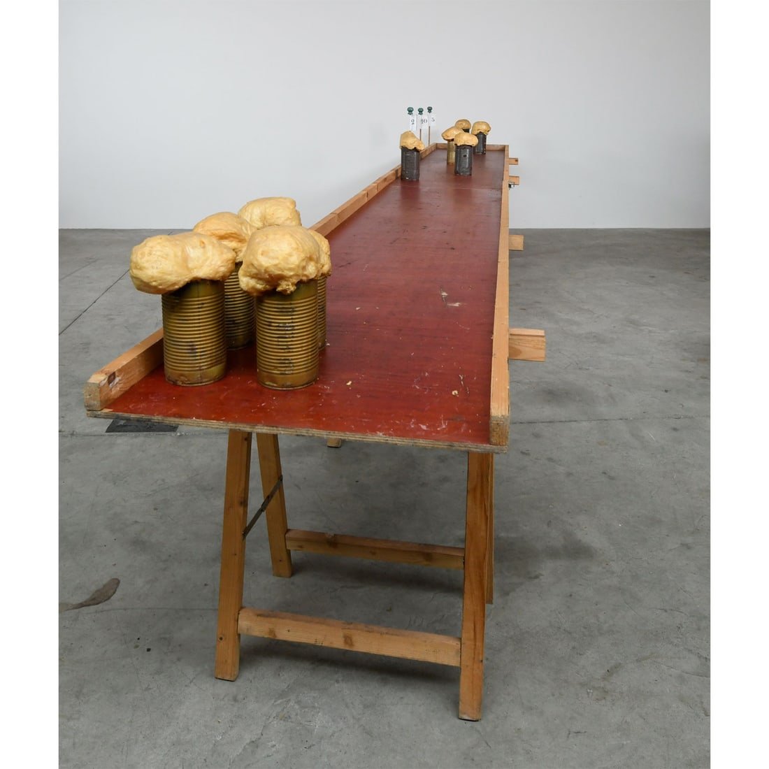 Large Fairground Shuffleboard Game with Stylized Beer Mugs (1 of 13)
