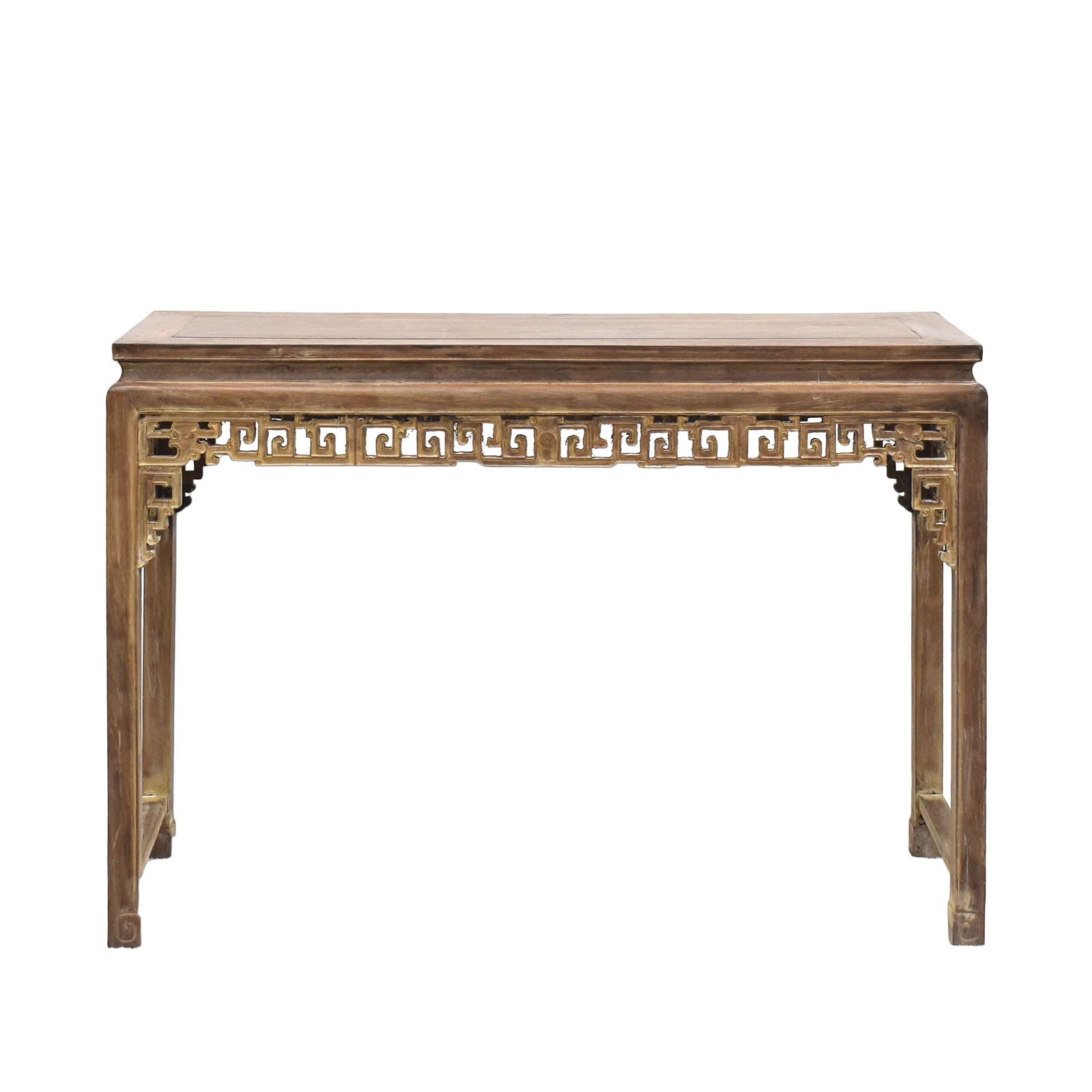 ANTIQUE HUANGHUALI OPEN-WORKS SIDE TABLE (1 of 12)