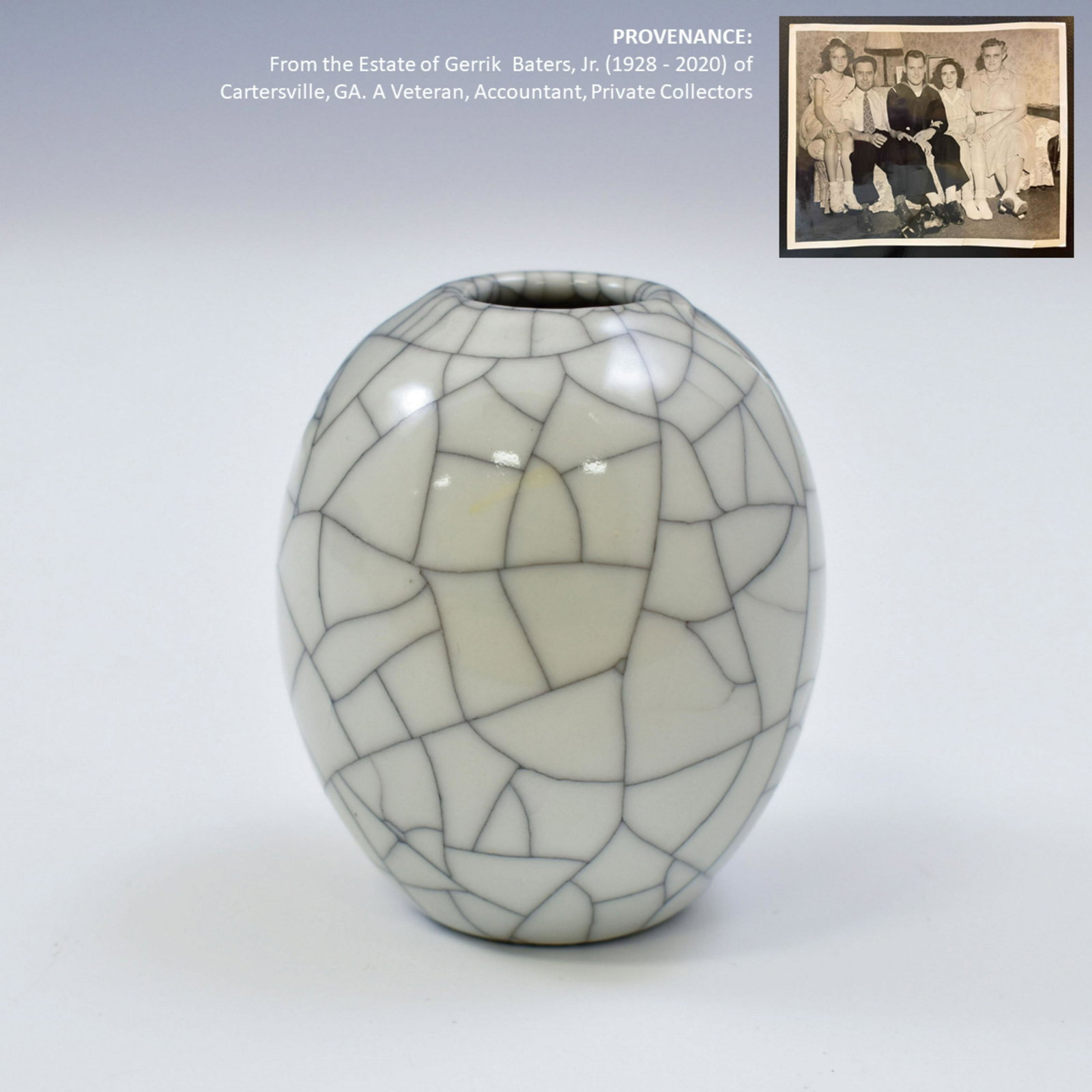 CHINESE GE TYPE WATER POT (1 of 7)