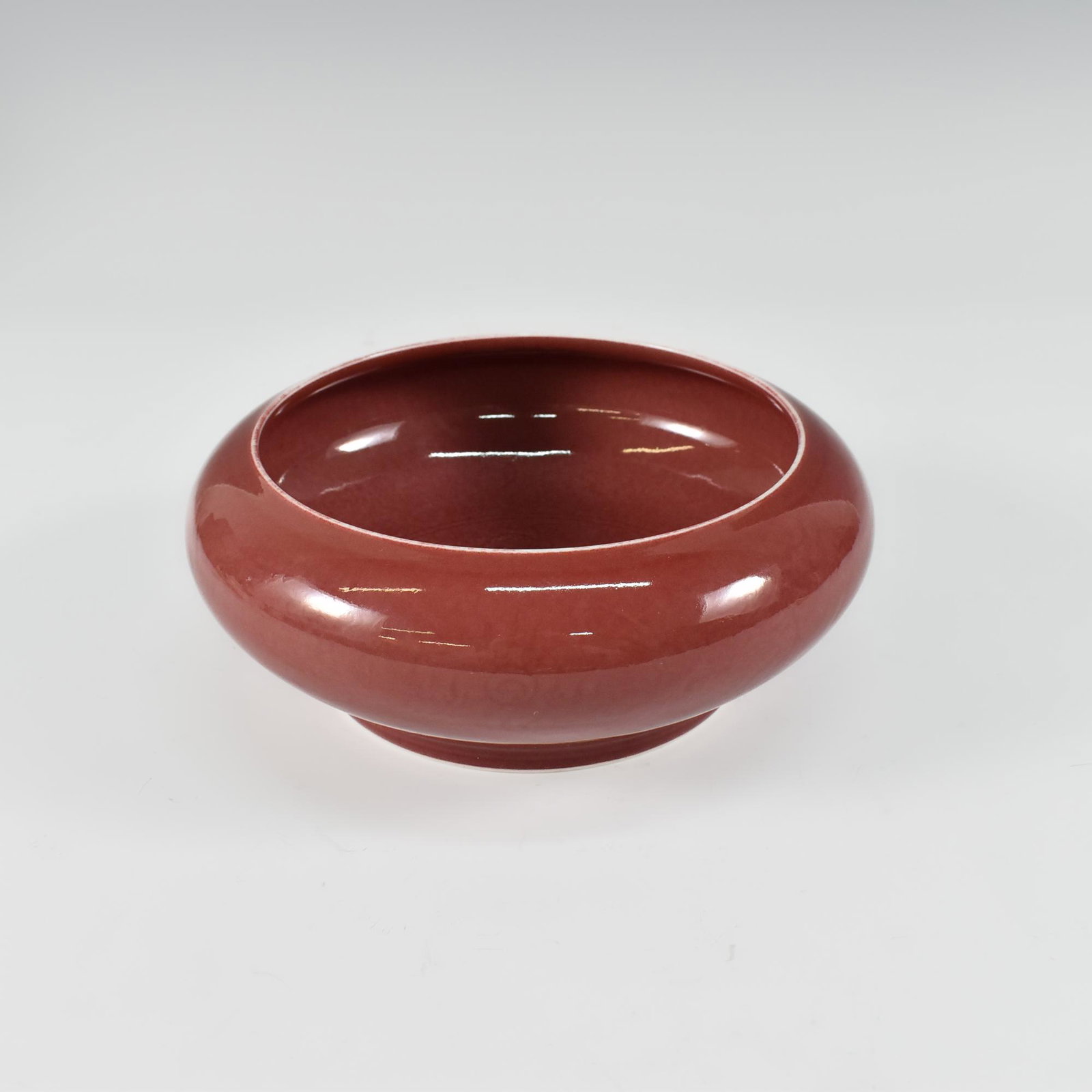 CHINESE RED GLAZE DRAGON BRUSH WASH (1 of 12)