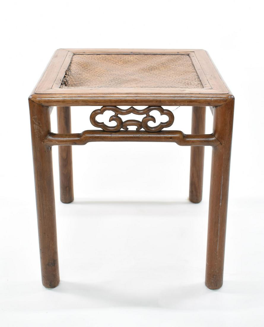 CHINESE MING STYLE HUANGHUALI SQUARE STOOL (1 of 10)