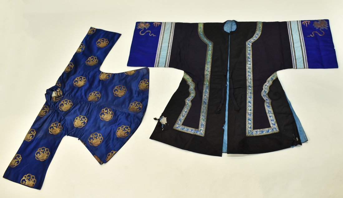 TWO CHINESE QING EMBROIDERY CLOTHINGS (1 of 16)