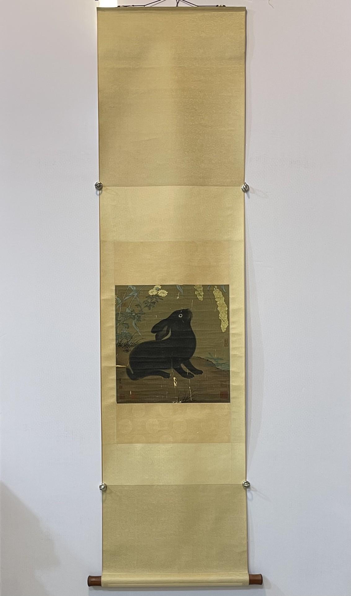 Cui Bai's silk painting (1 of 8)