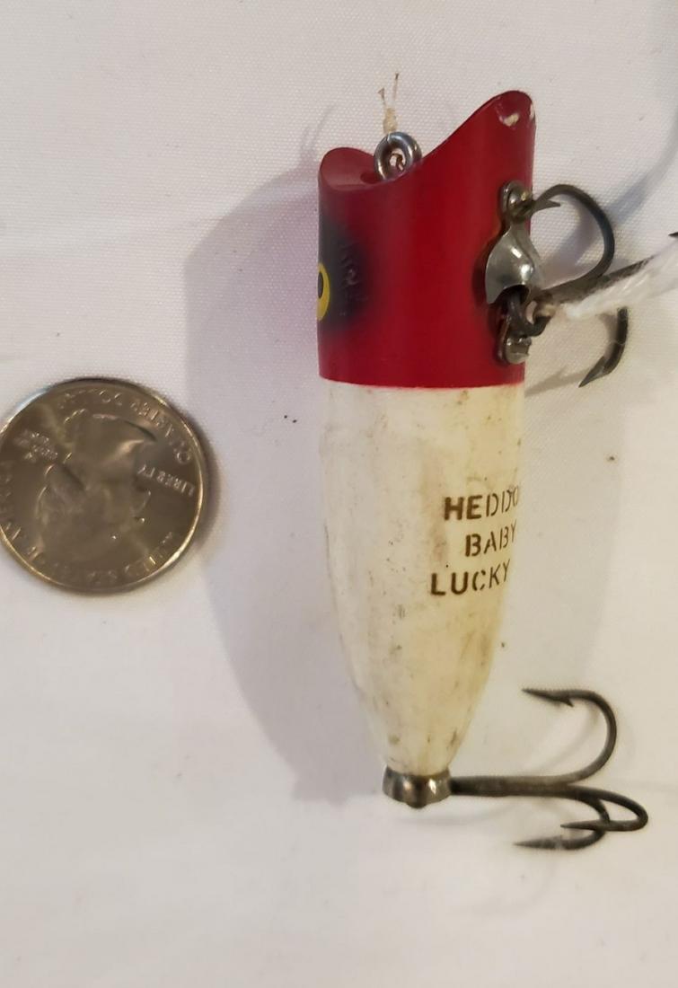 Vintage Heddon Baby Lucky 13: Vintage Heddon Baby Lucky 13 Lure is in very nice condition.