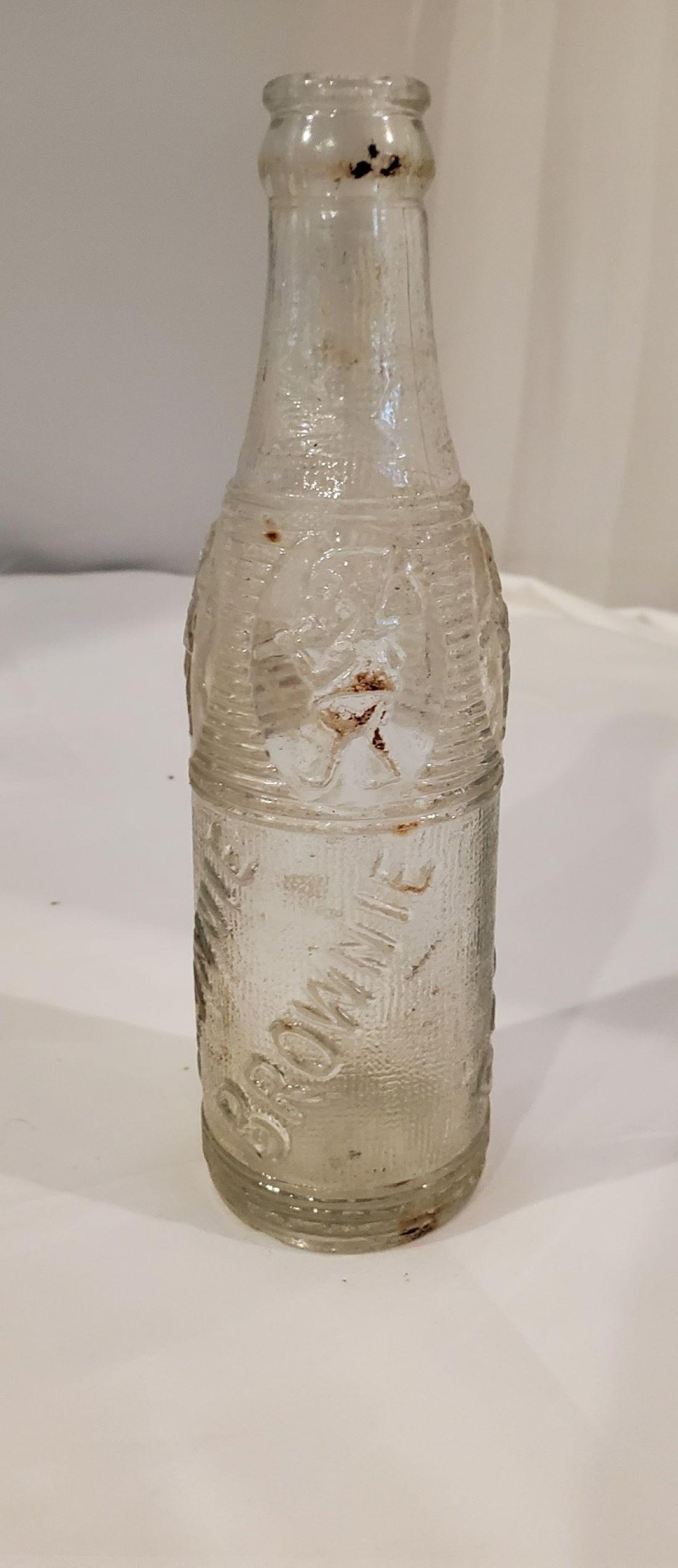 Vintage Brownie Soda Bottle: Bottle is in very good condition
