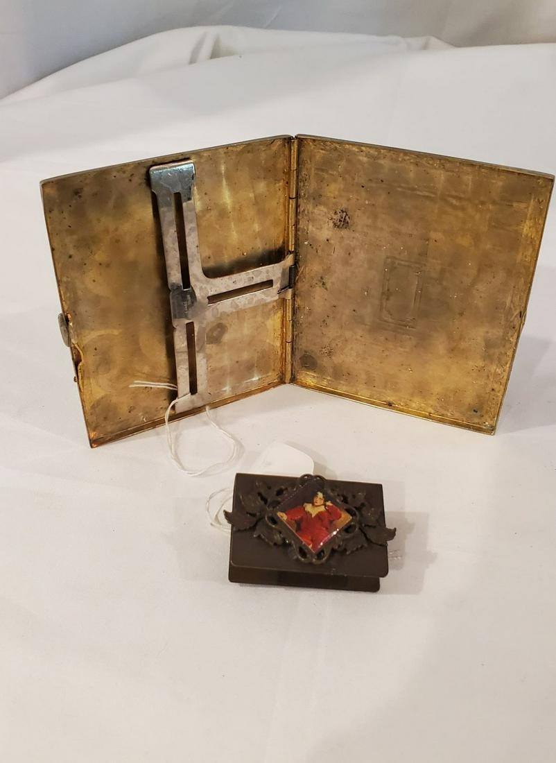 Vintage Cigarette Holder and Antique Match Safe (1 of 3)
