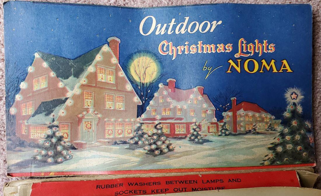 Vintage Noma Christmas Lights Incredble Colors: Lights have been tested and do work. Very hard to come by, Box and lights in great condition.