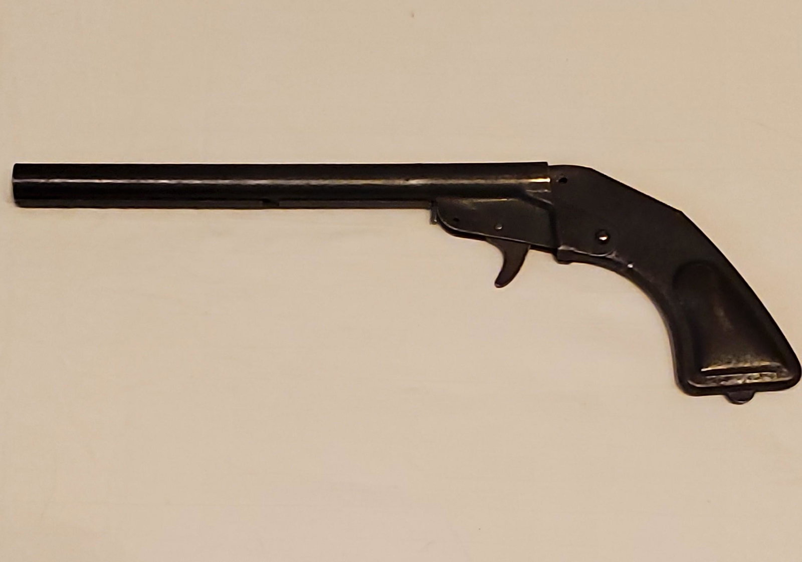 Antique Early Pop Gun: normal wear for age