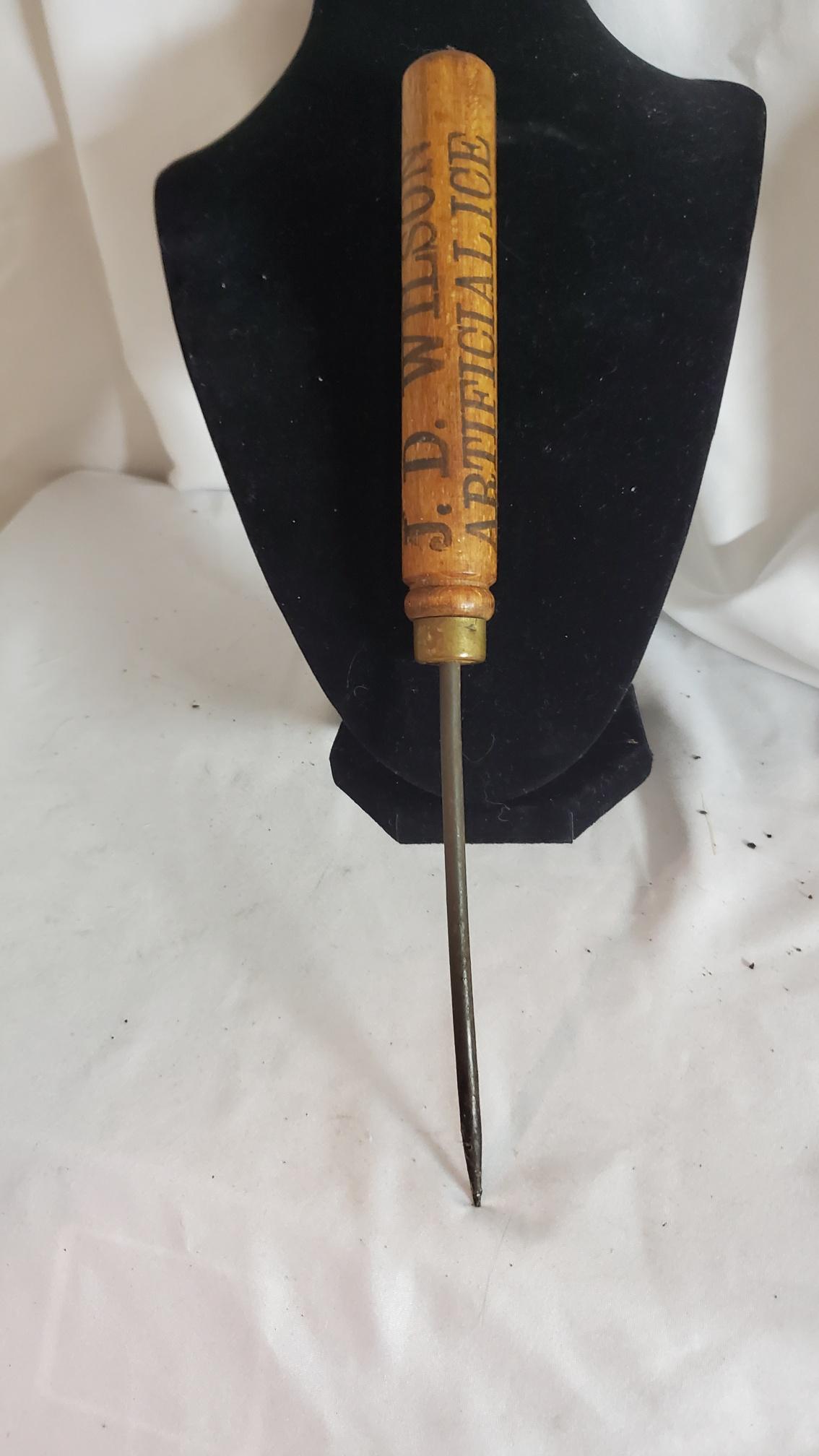 Ice Pick with Advertising (1 of 3)