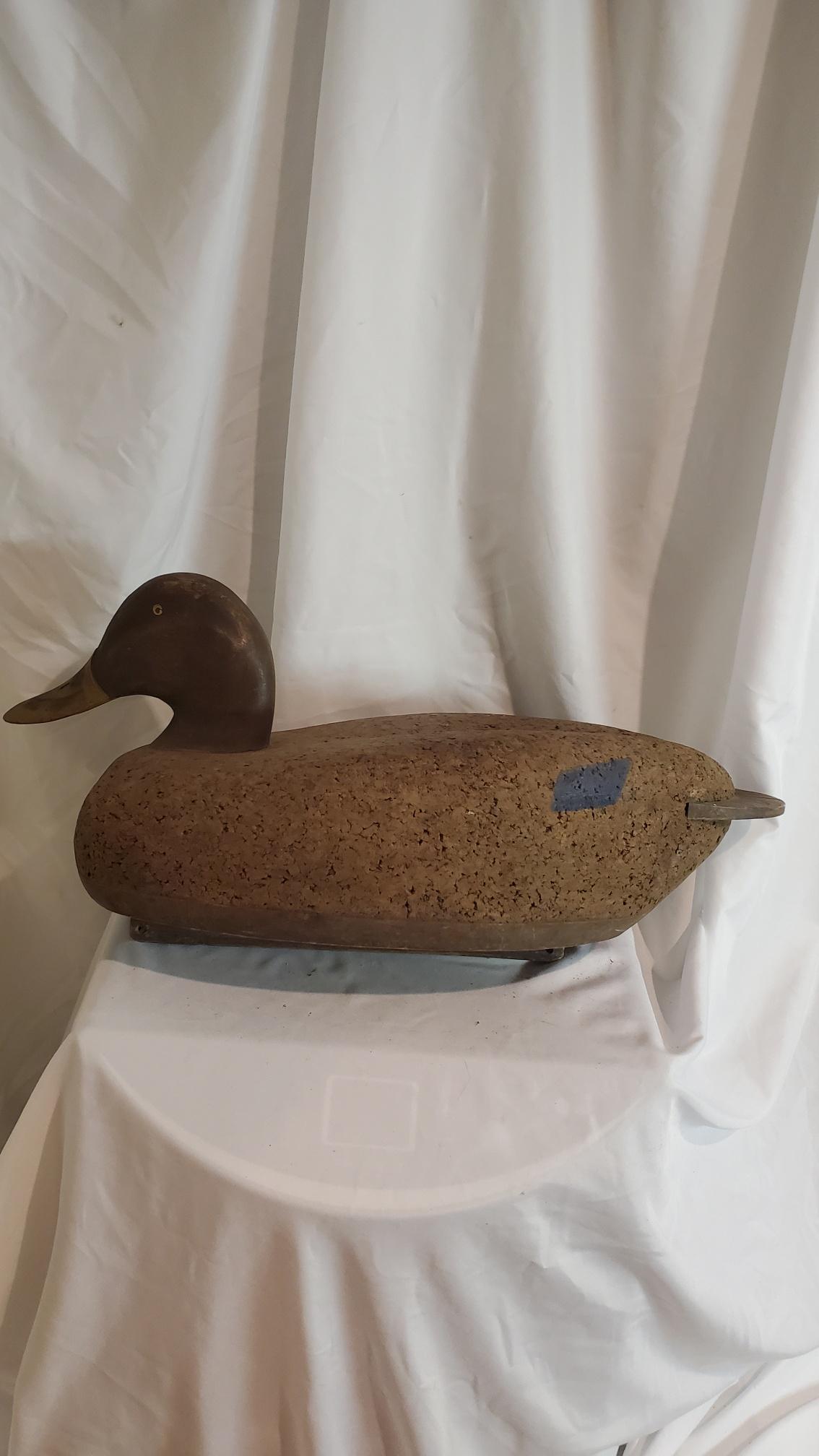 Extremely Huge Vintage Duck Decoy (1 of 7)