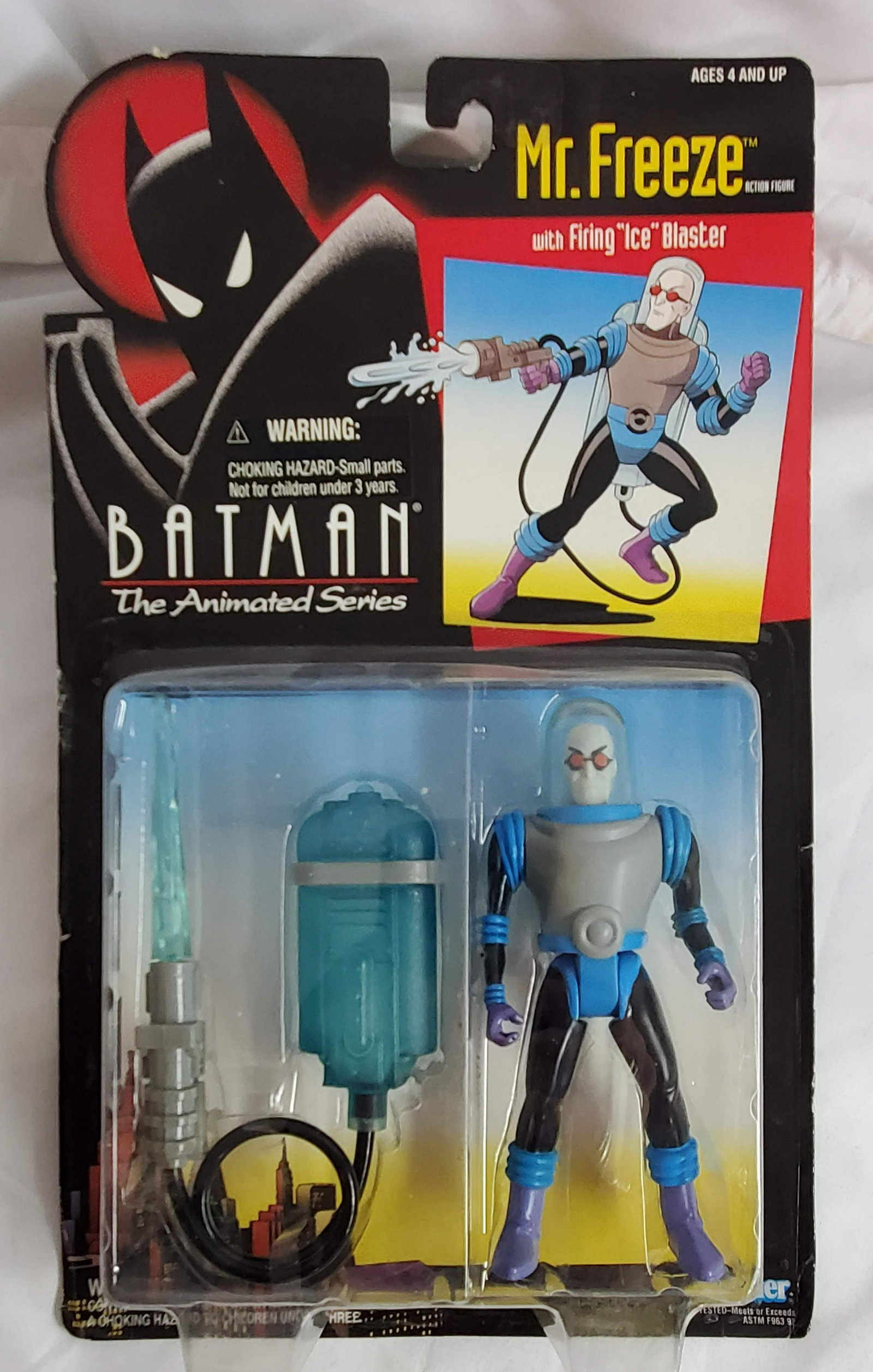 NIP Kenner Batman the Animated Mr. Freeze: My favorite Mr. Freeze this is from the animated series. Looks great. Please ask questions and as always refer to photo for condition.