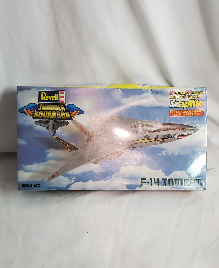 Revell F 14 Tomcat Model NIP: This has the plastic wrap still around box. Please ask questions and as always refer to photo for condition.