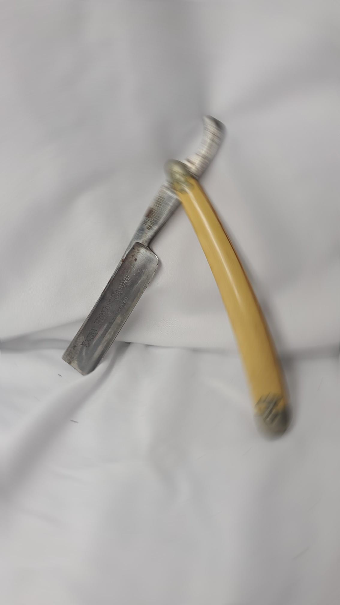 German Antique Straight Edge Razor (1 of 5)