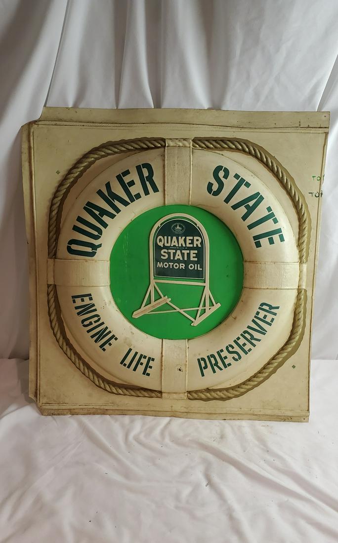 Original Quaker State Advertising Piece (1 of 4)