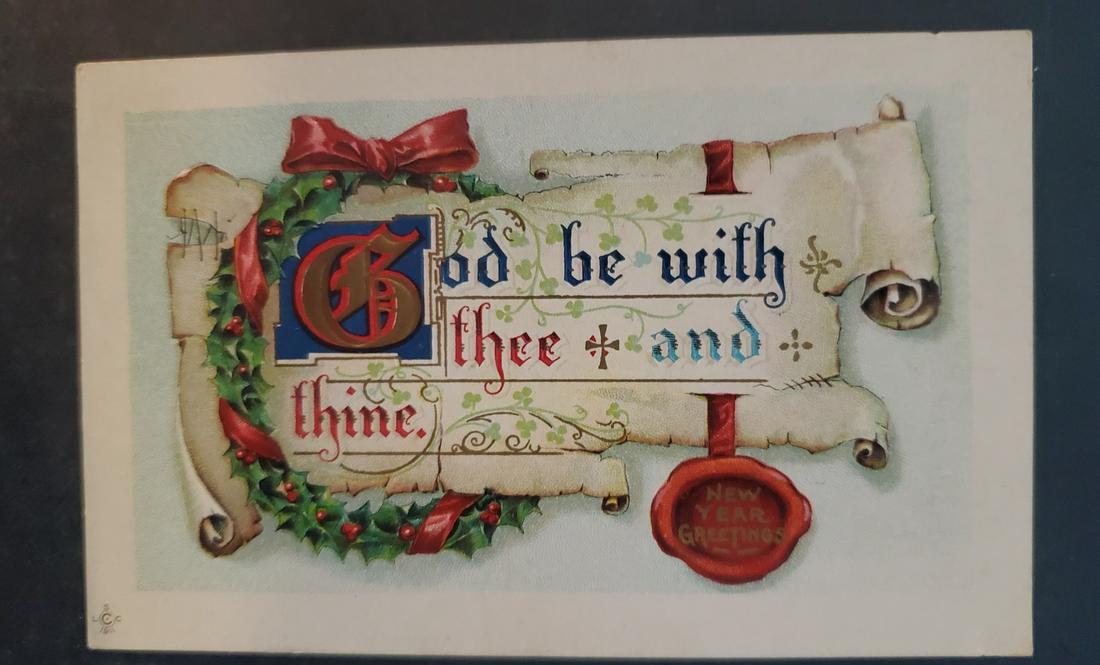 Vintage Christmas Postcard (1 of 2)