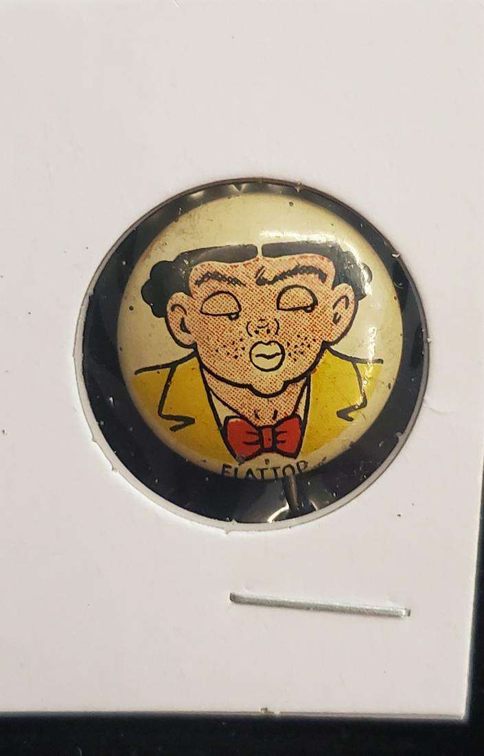 Rare Kellogg's PEP Mail Away Pin - Dick Tracy Character (1 of 4)