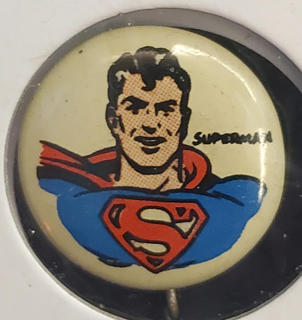 Rare Kellogg's PEP Mail Away Pin - Superman (1 of 3)