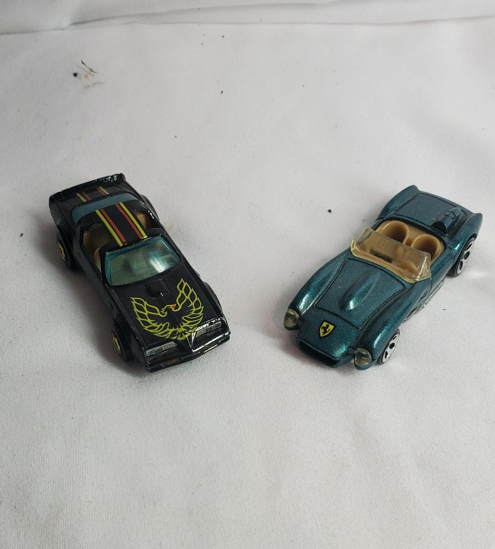 Incredible Pair of Vintage Hot Wheels: Marked 1977.Hot Wheels Firebird. Hot Wheels Ferrari. We here at SAH do our best to provide condition of items. However, we are not certified experts. We ask you as a customer, please inspect all photo
