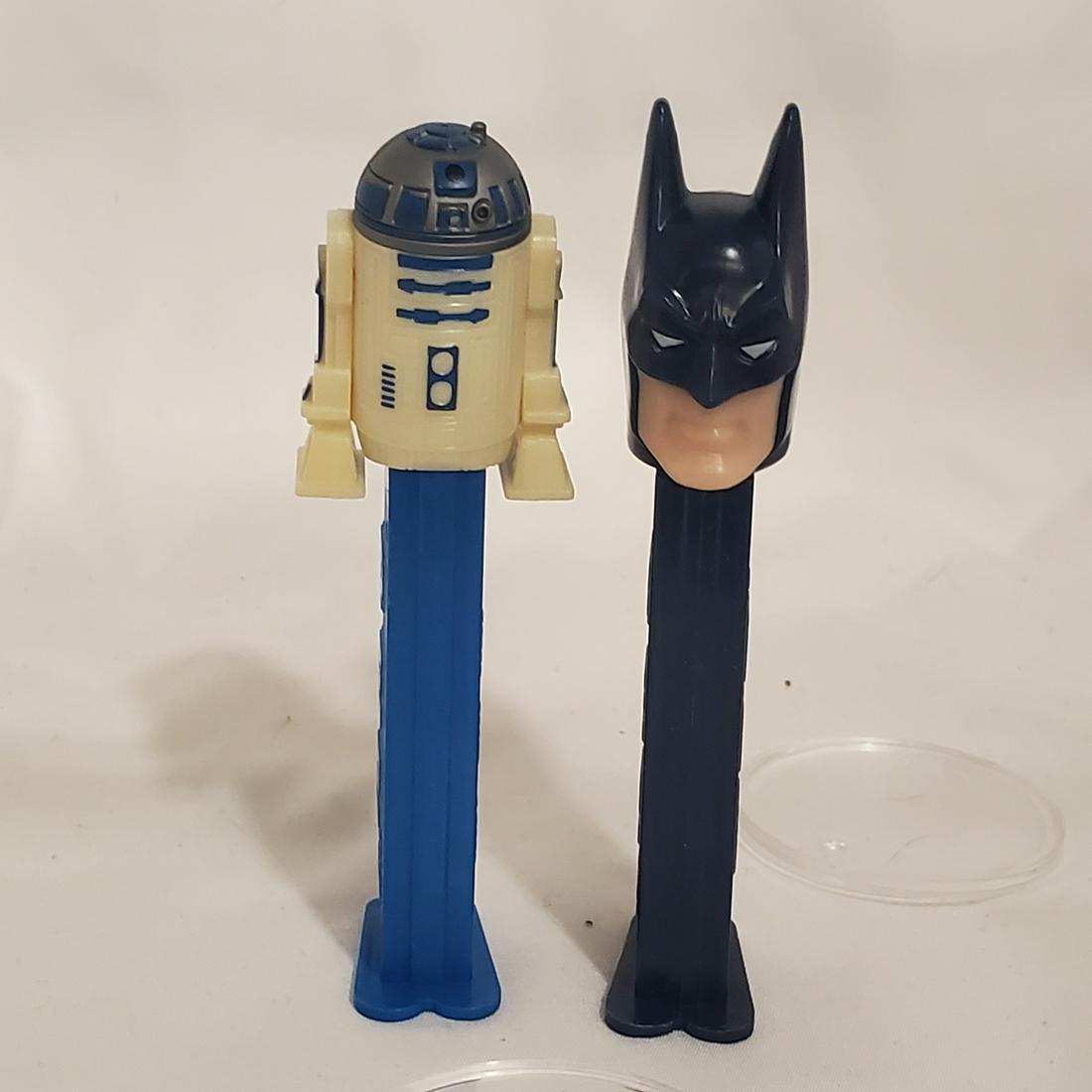 Vintage 2 PEZ Dispensers - Batman and R2-D2 (1 of 1)