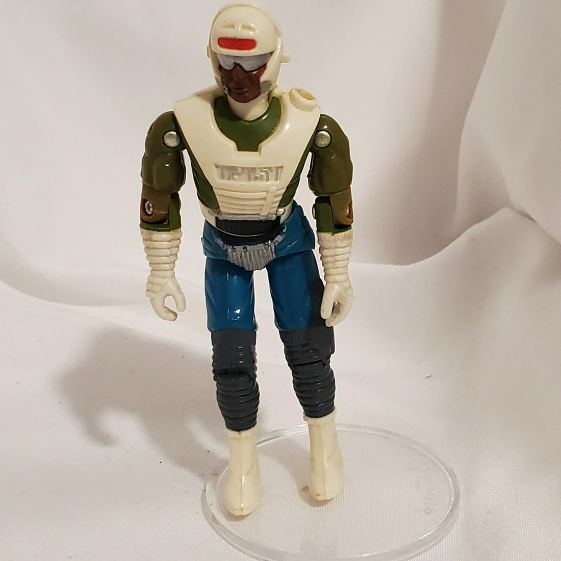 Vintage 1989 Hasbro G.I. Joe Dee-jay: Figure have no apparent isssues appear in great condition. As for the O ring this as well as any of the figures in this lot have original parts. Some are in excellent condition some could use replacin