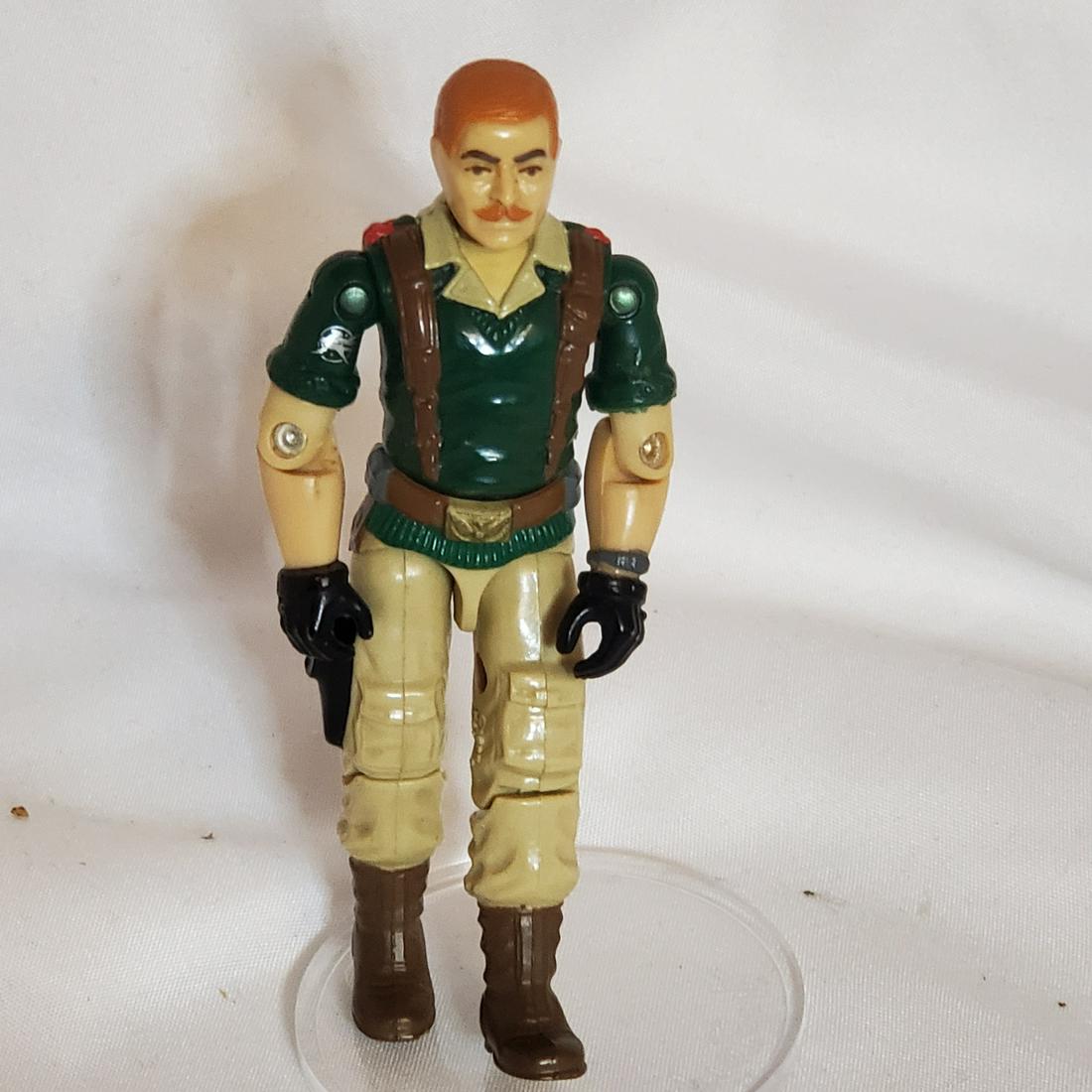 Vintage 1984 Hasbro G.I. Joe Crankcase: Figure have no apparent isssues appear in great condition. As for the O ring this as well as any of the figures in this lot have original parts. Some are in excellent condition some could use replacin