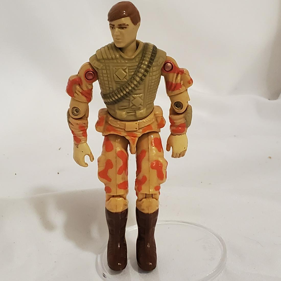 Vintage 1991 Hasbro G.I. Joe Spearhead: Figure have no apparent isssues appear in great condition. As for the O ring this as well as any of the figures in this lot have original parts. Some are in excellent condition some could use replacin