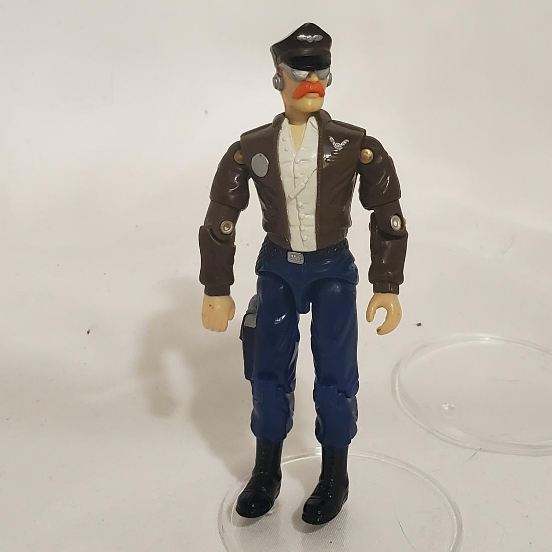 Vintage 1989 Hasbro G.I. Joe Dogfight: Figure have no apparent isssues appear in great condition. As for the O ring this as well as any of the figures in this lot have original parts. Some are in excellent condition some could use replacin