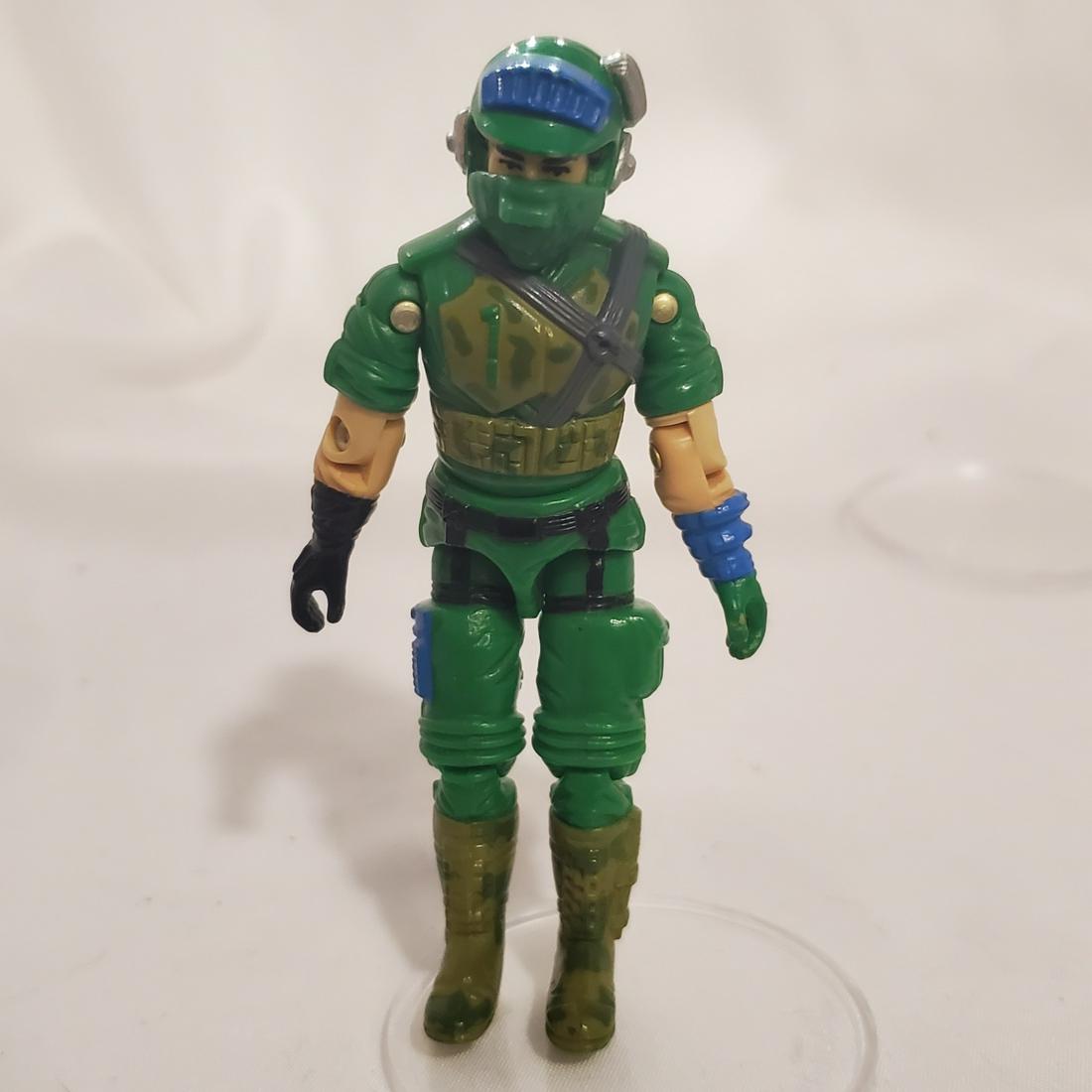 Vintage 1989 Hasbro G.I. Joe Blaster: Figure have no apparent isssues appear in great condition. As for the O ring this as well as any of the figures in this lot have original parts. Some are in excellent condition some could use replacin