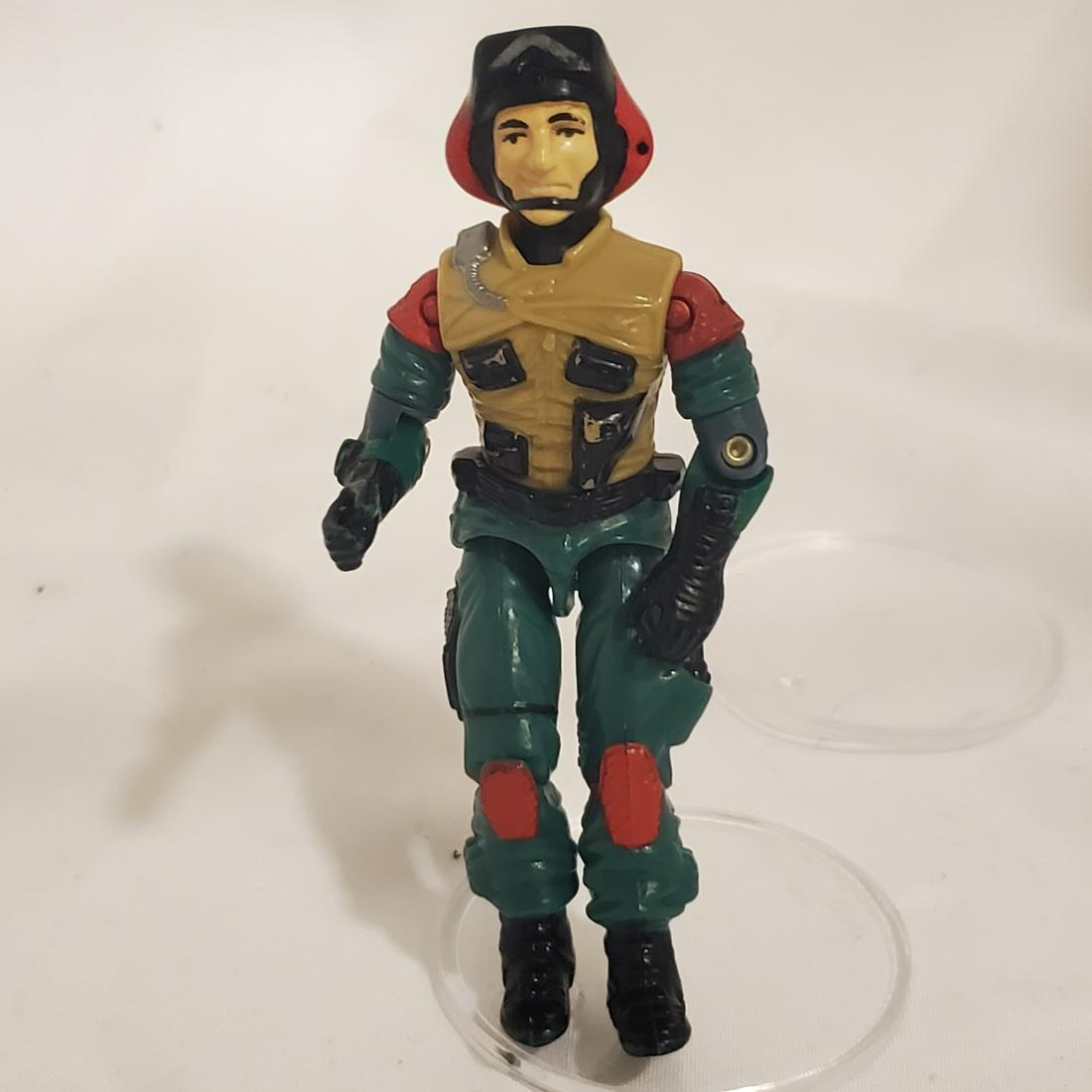 Vintage 1986 Hasbro G.I. Joe Lift Ticket: Figure have no apparent isssues appear in great condition. As for the O ring this as well as any of the figures in this lot have original parts. Some are in excellent condition some could use replacin