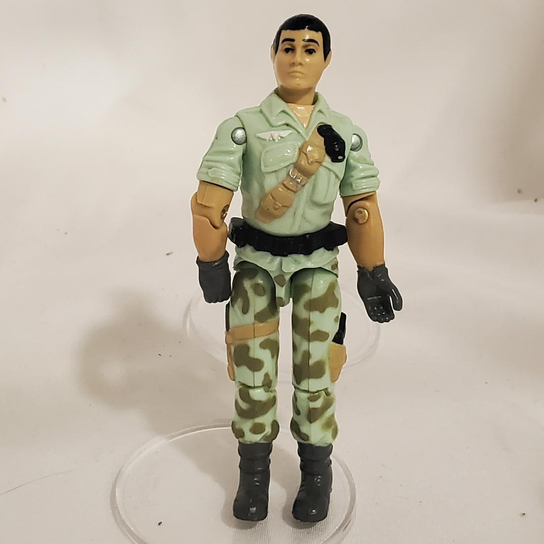 Vintage 1989 Hasbro G.I. Joe Star Dust: Figure have no apparent isssues appear in great condition. As for the O ring this as well as any of the figures in this lot have original parts. Some are in excellent condition some could use replacin